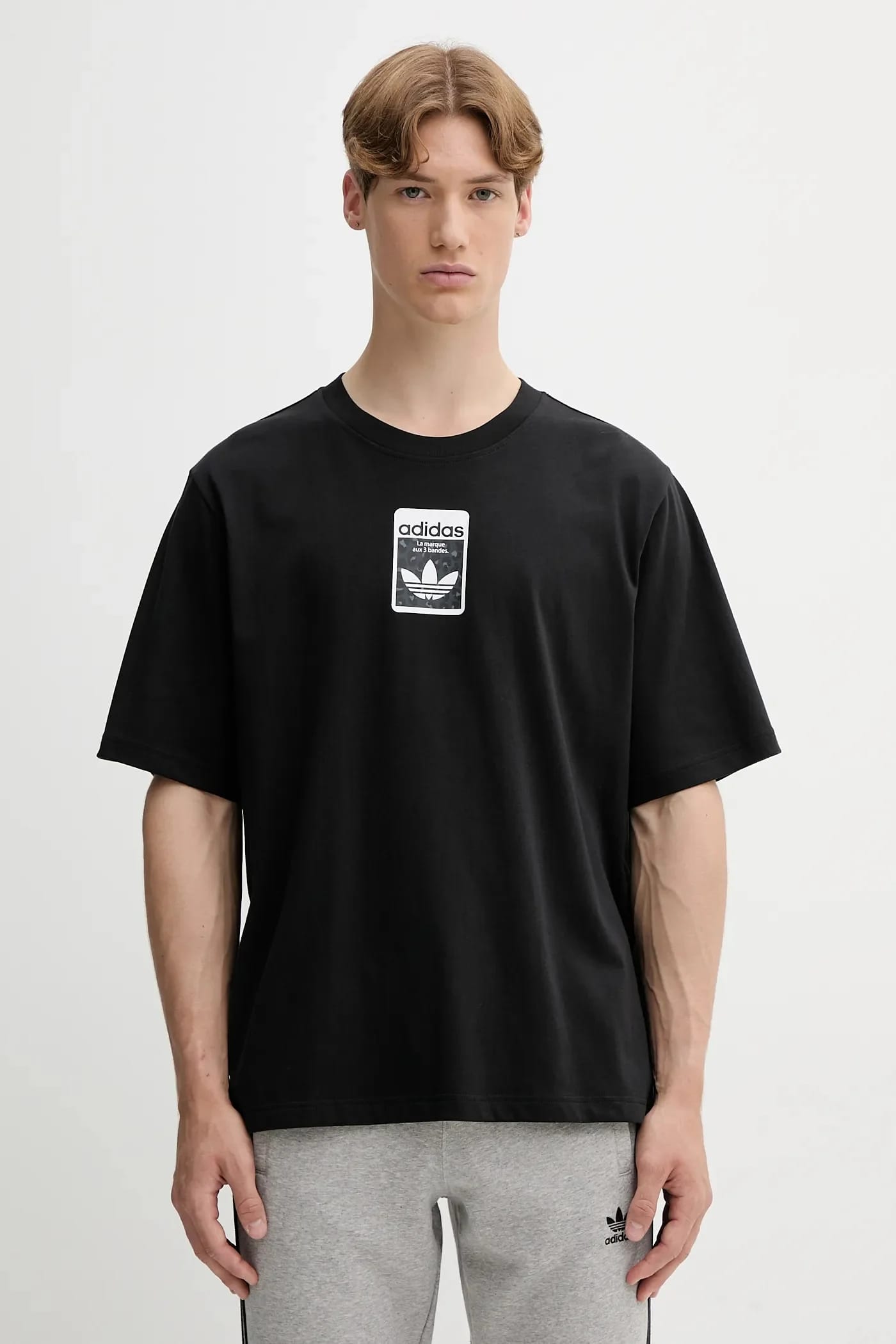 Хлопковая футболка с рисунком Os Ss T