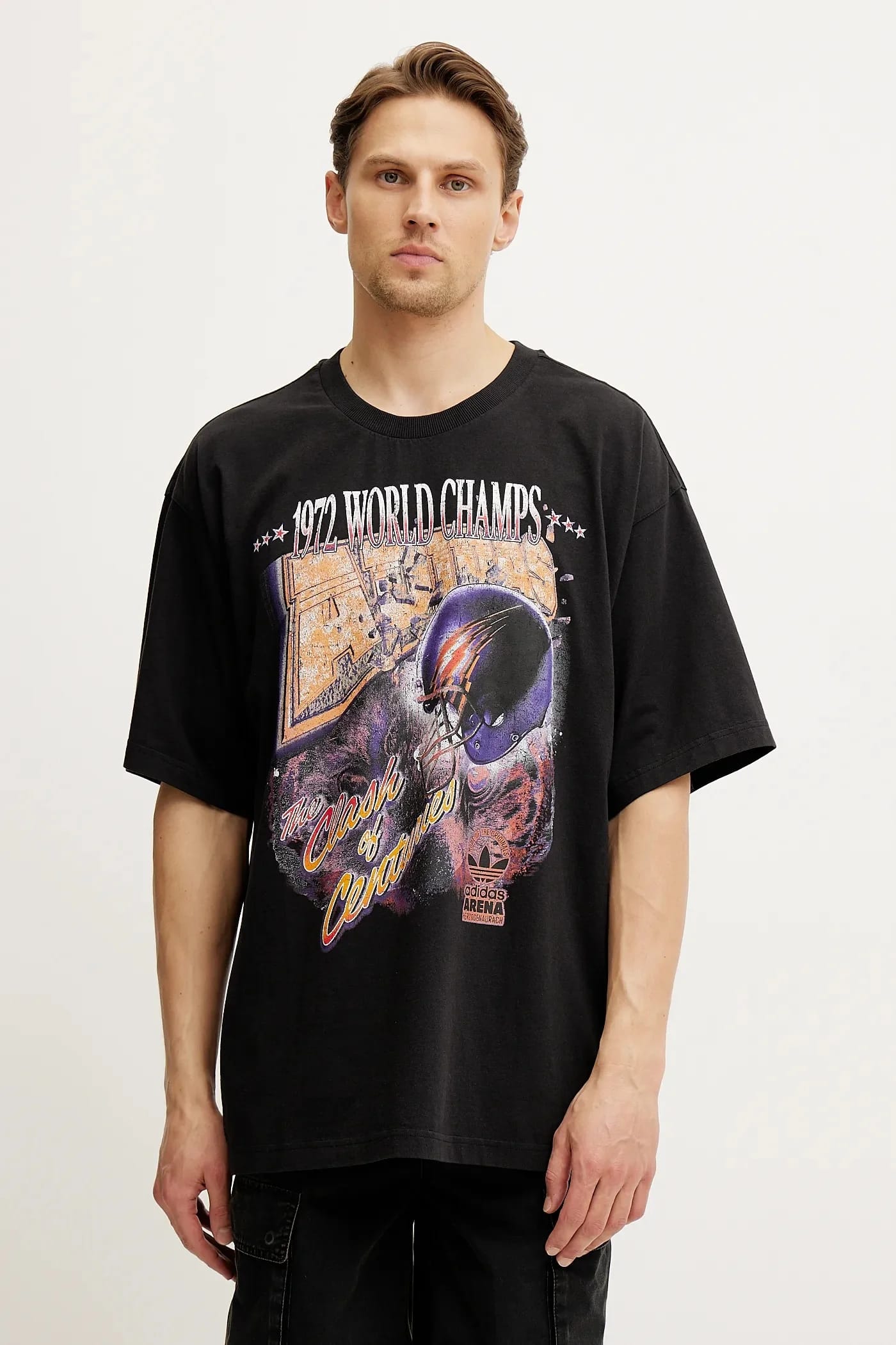 Хлопковая футболка GRAPHIC SS TEE