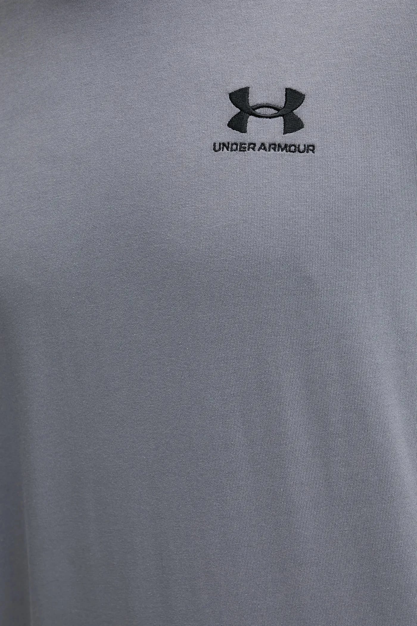 Мужская тренировочная футболка UA LOGO EMB HEAVYWEIGHT - фото 5