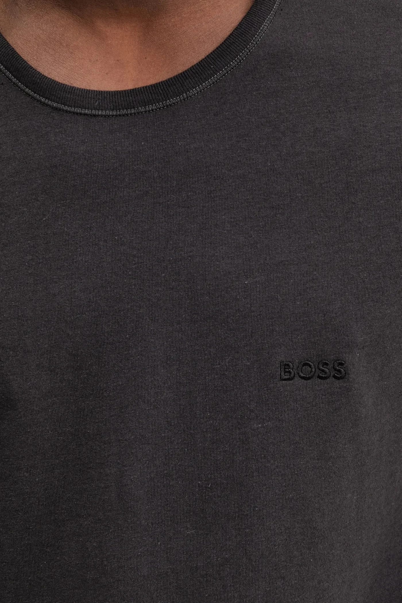 Комплект из 3 футболок из хлопка TShirtRN 3P Classic серая для мужчин - фото 8