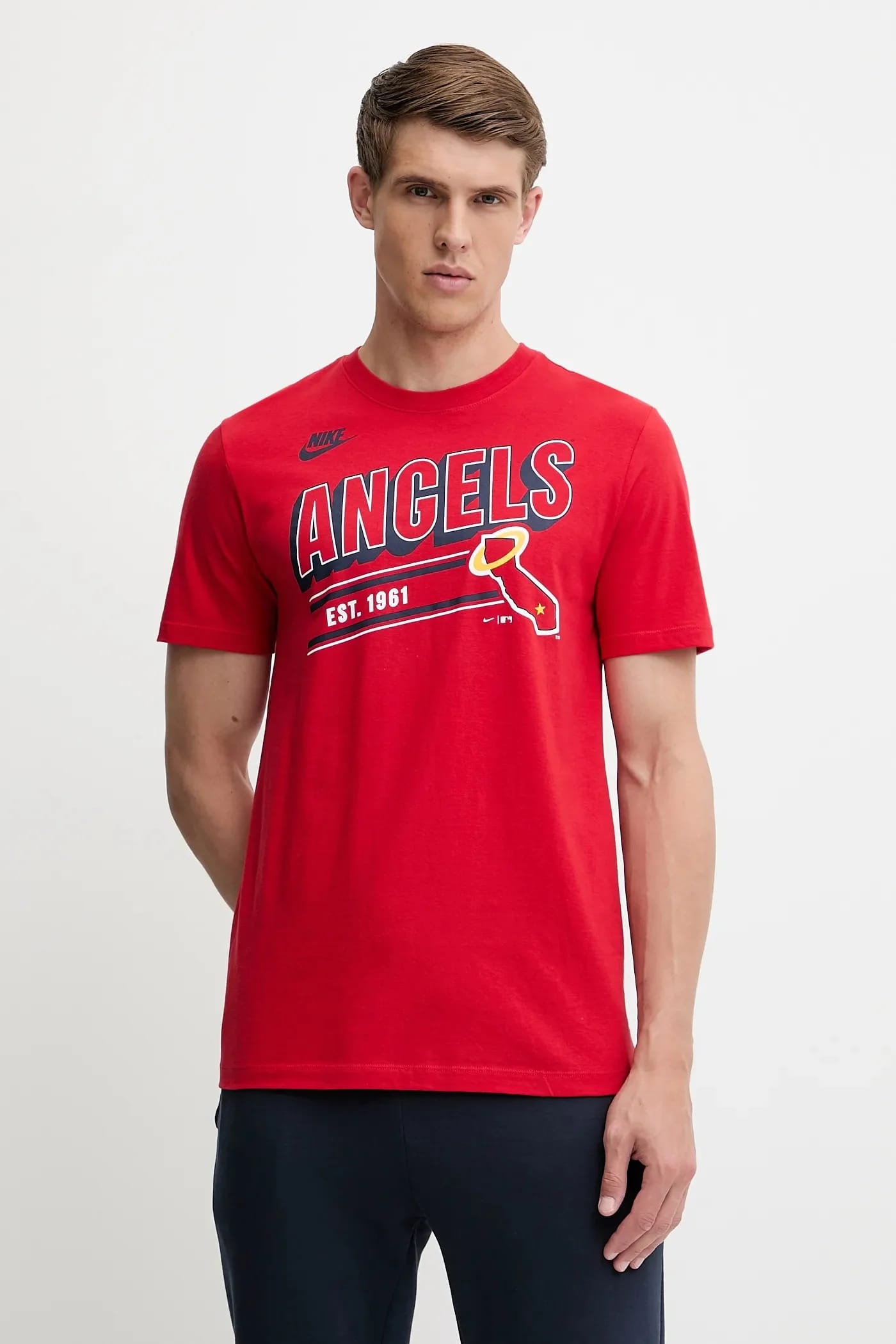 Хлопковая футболка California Angels