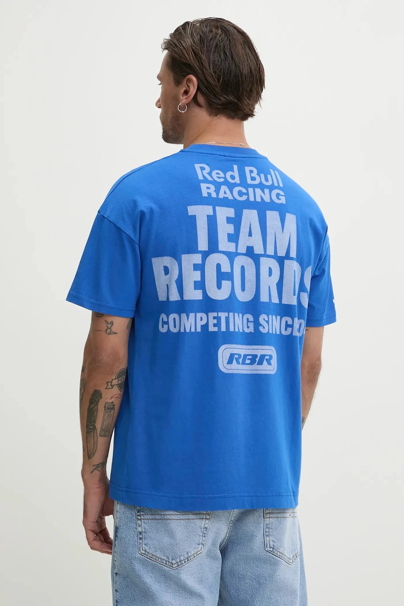 Хлопковая футболка TEAM RECORDS TEE - фото 3