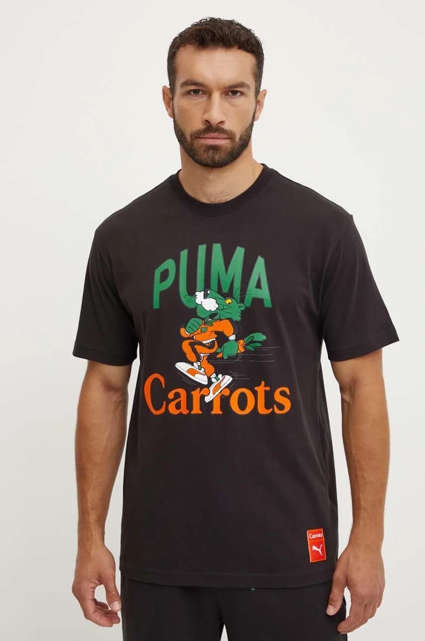 Хлопковая футболка Puma X CARROTS Футболка с рисунком