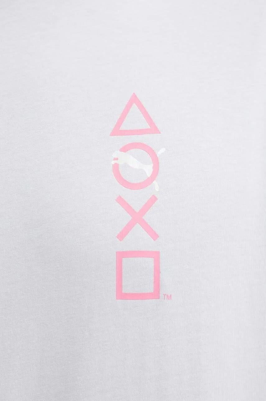 Хлопковая футболка Puma X PLAYSTATION - фото 5