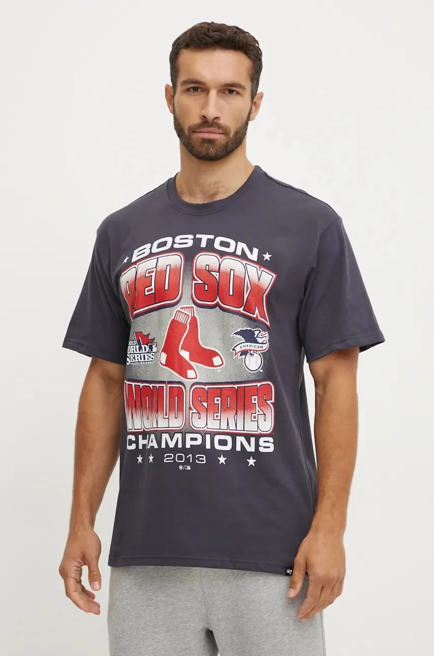 Хлопковая футболка MLB Boston Red Sox