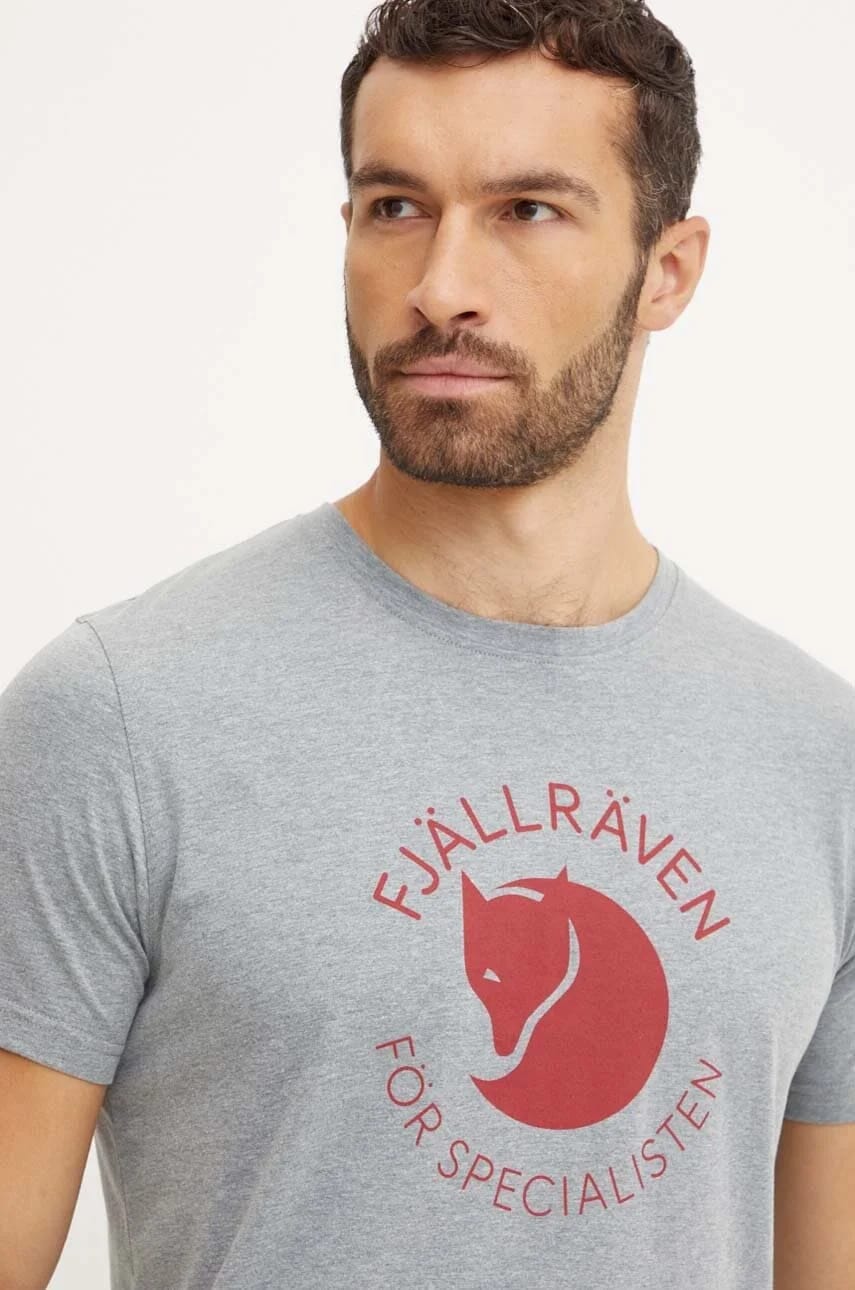 Спортивная футболка Fjällräven Fox серая для мужчин