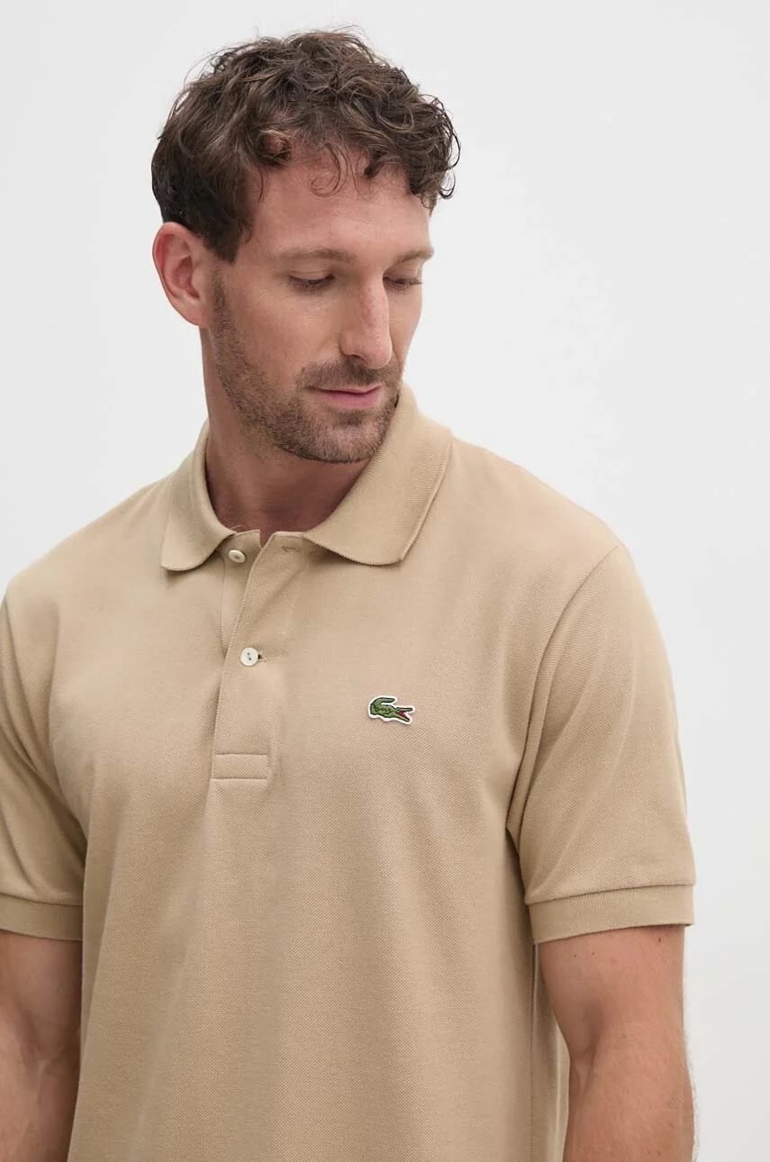 Хлопковая футболка-поло Lacoste Polo Classic Fit L1212 02S - фото 4