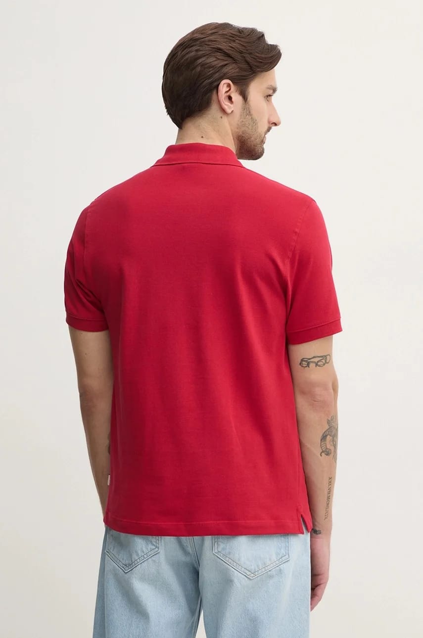 ESSENTIAL POLO CONTRAST LOGO хлопковое поло - фото 3