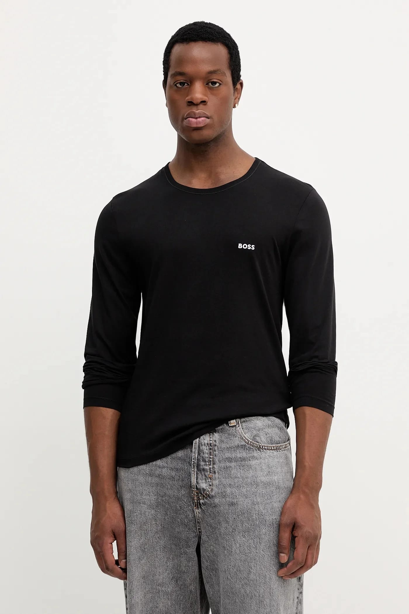 Комплект из 3 хлопковых лонгсливов LSShirtRN 3P Classic - фото 2