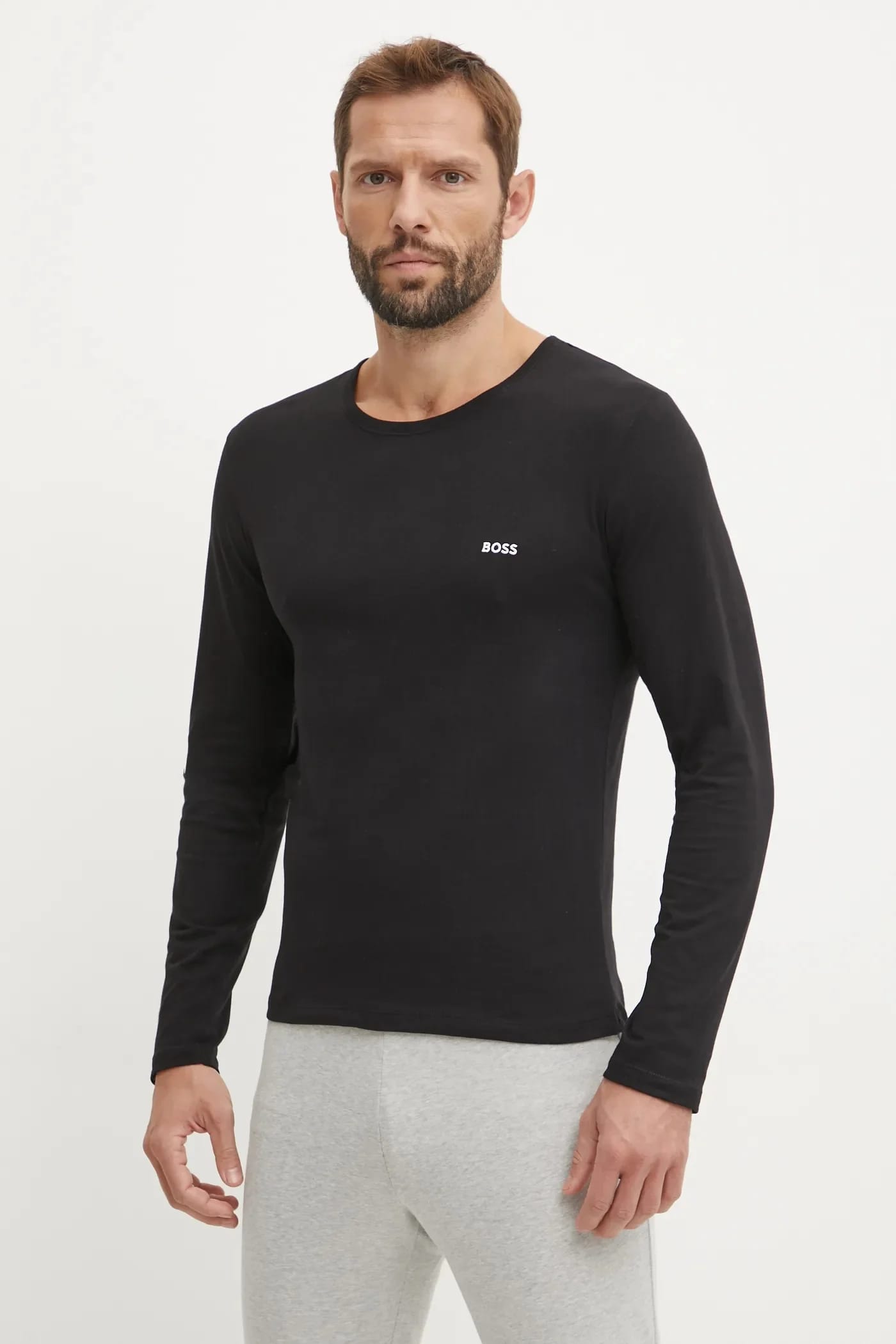 Комплект из 3 хлопковых лонгсливов LSShirtRN 3P Classic