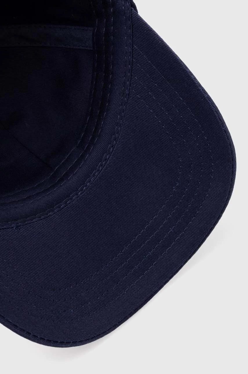 Хлопковая бейсболка La Casquette Slogan военно-морской для мужчин - фото 4