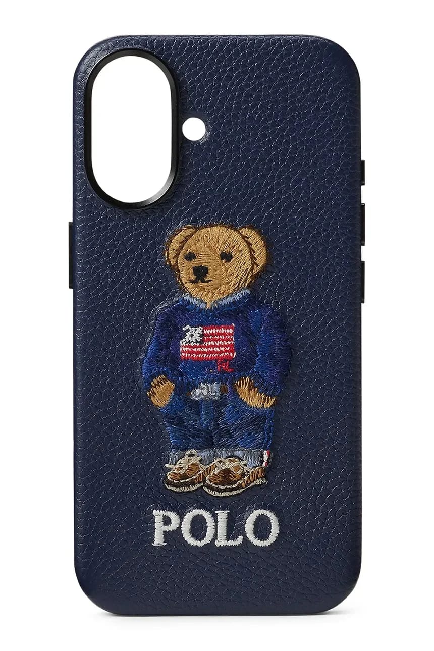 Кожаный чехол для iPhone 16
