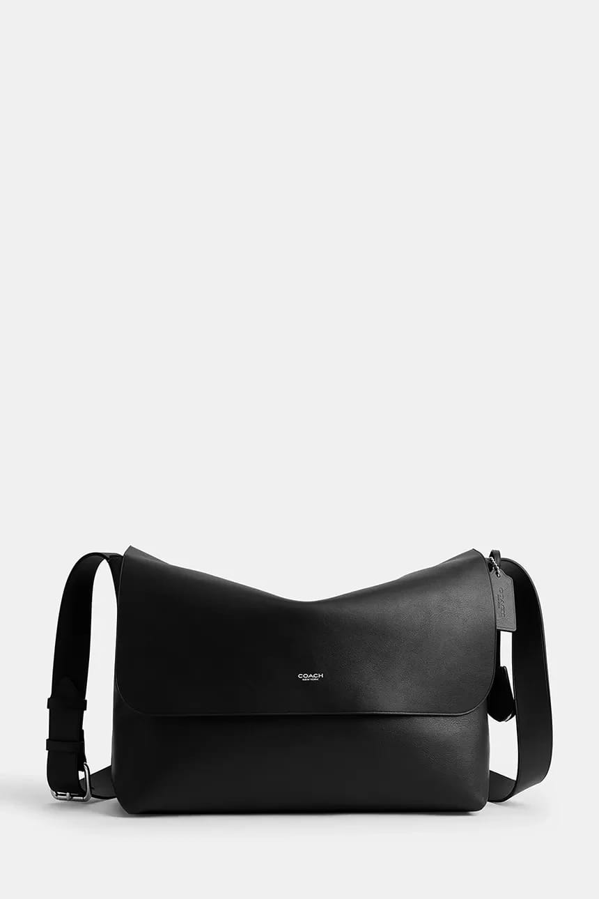 кожаная сумка Ludlow Messenger