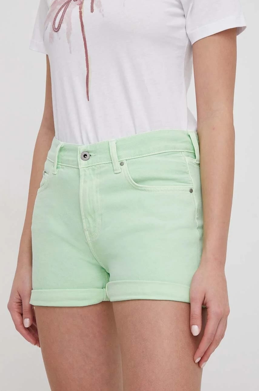 Джинсовые шорты STRAIGHT SHORT HW