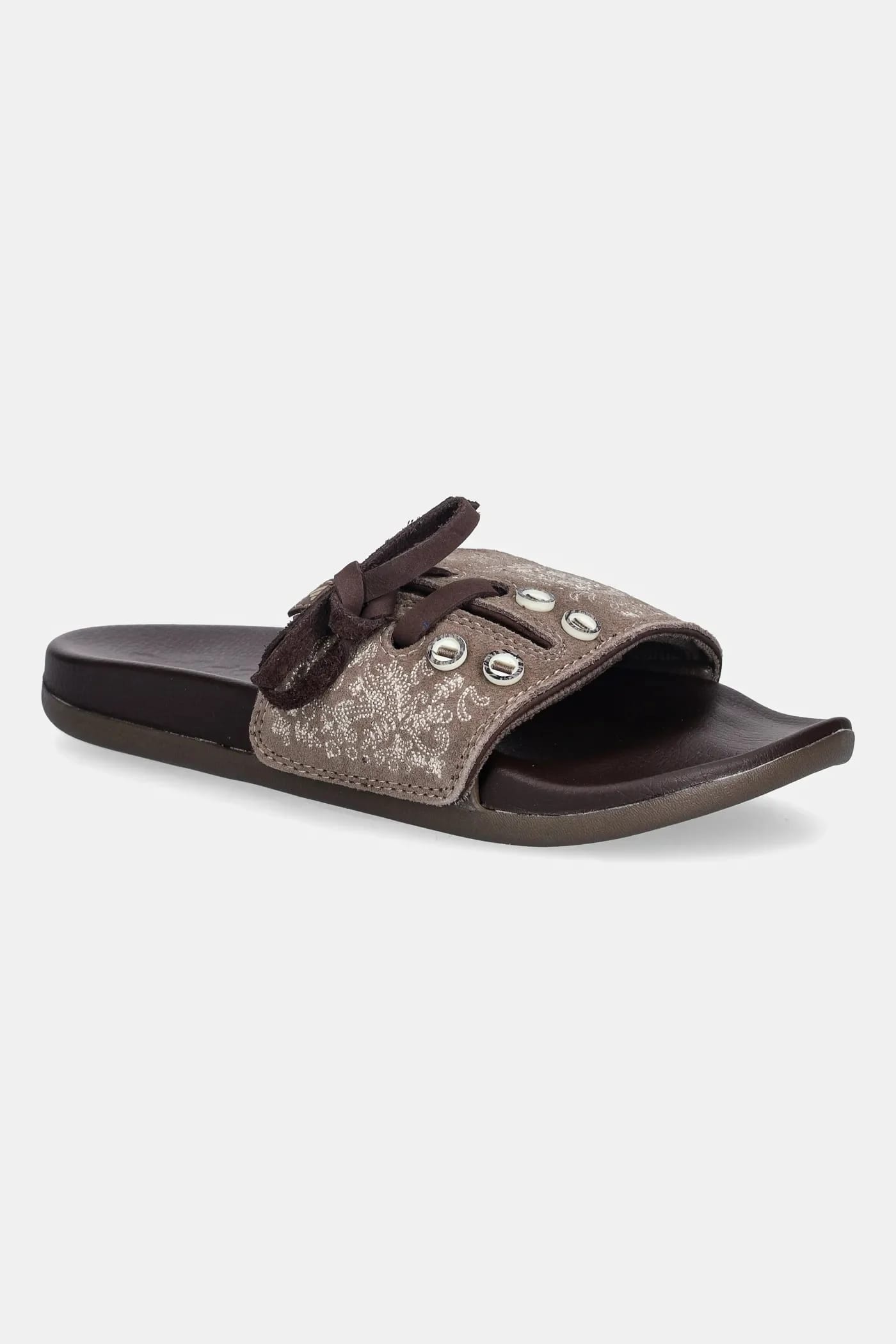 Замшевые тапочки Adilette Comfort