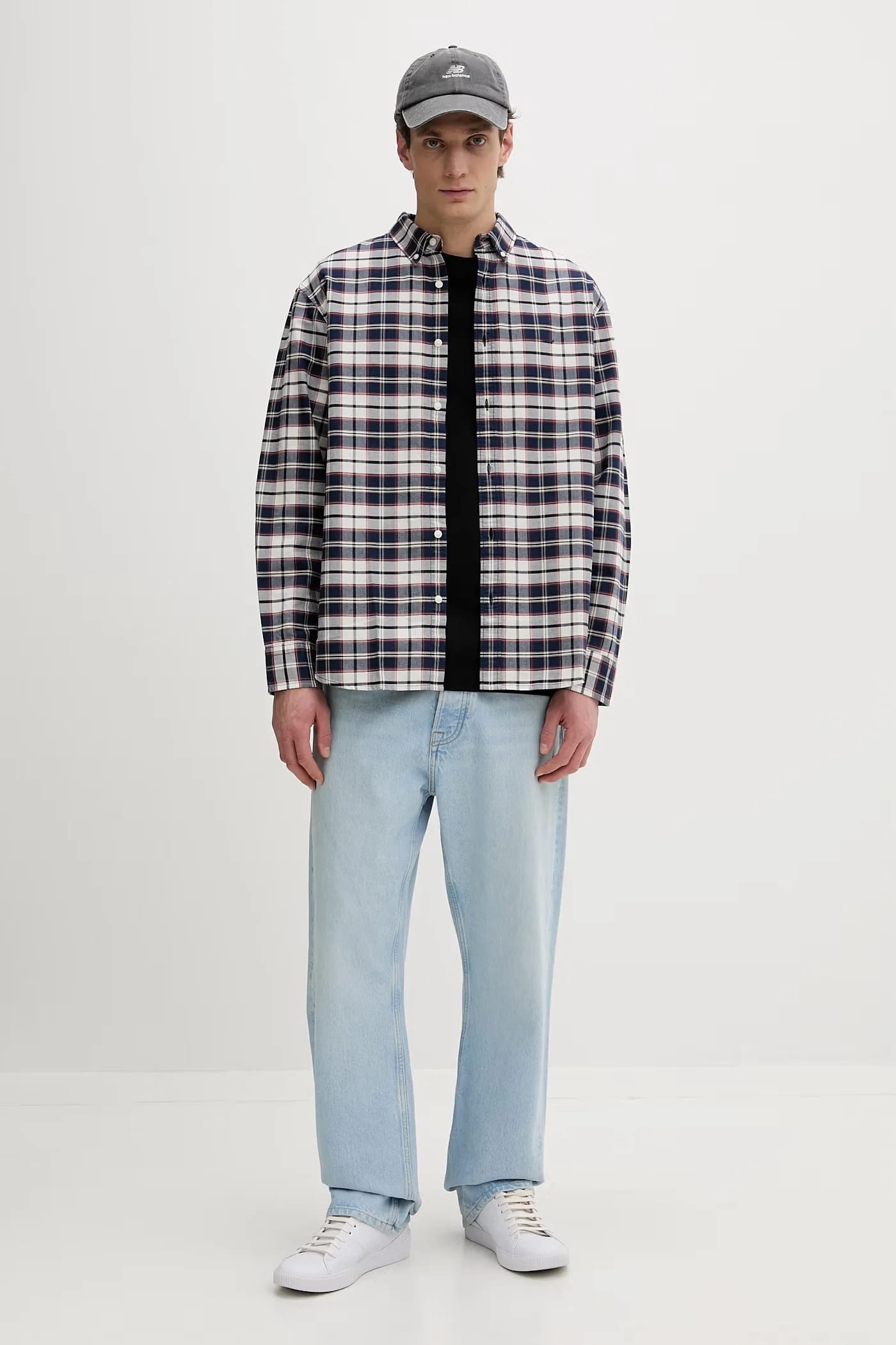 Мужская рубашка из хлопка AUTHENTIC BUTTON DOWN - фото 2