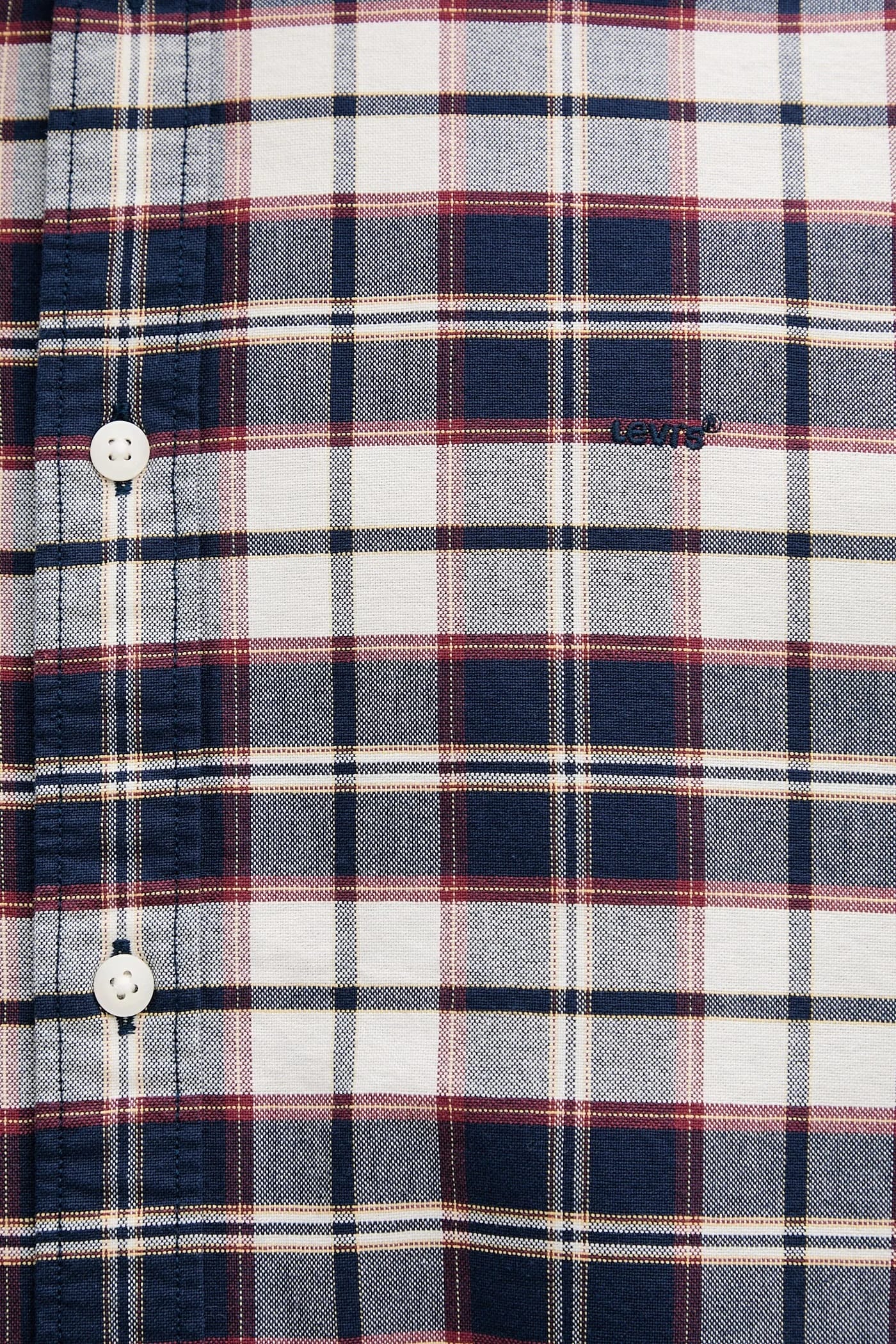 Мужская рубашка из хлопка AUTHENTIC BUTTON DOWN - фото 5