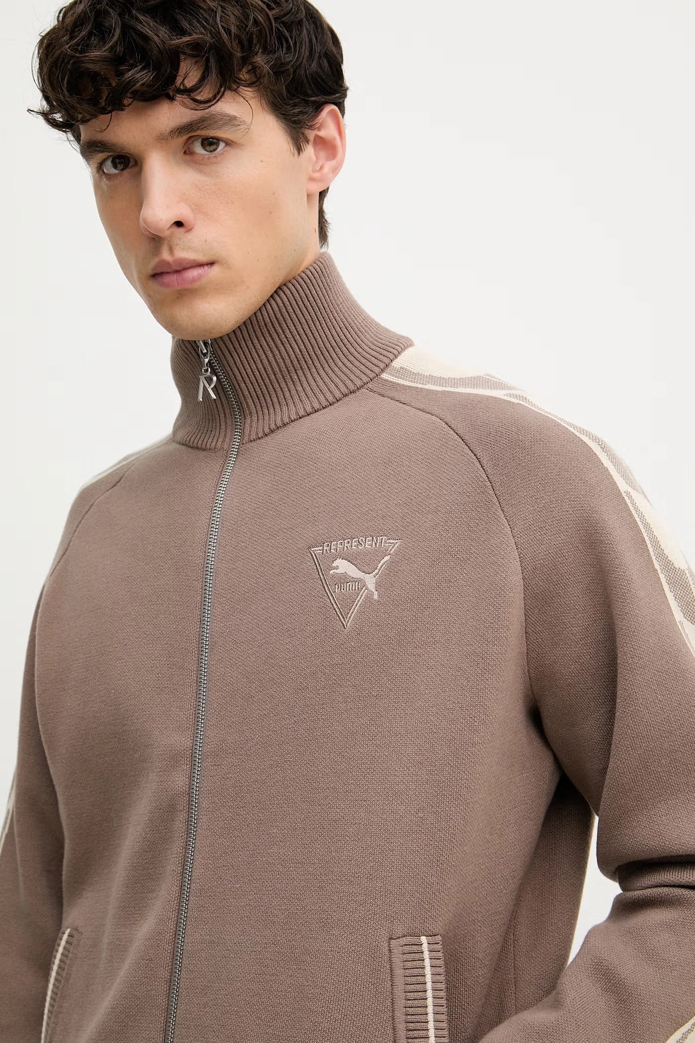 Мужской кардиган из хлопка Puma x REPRESENT - фото 4