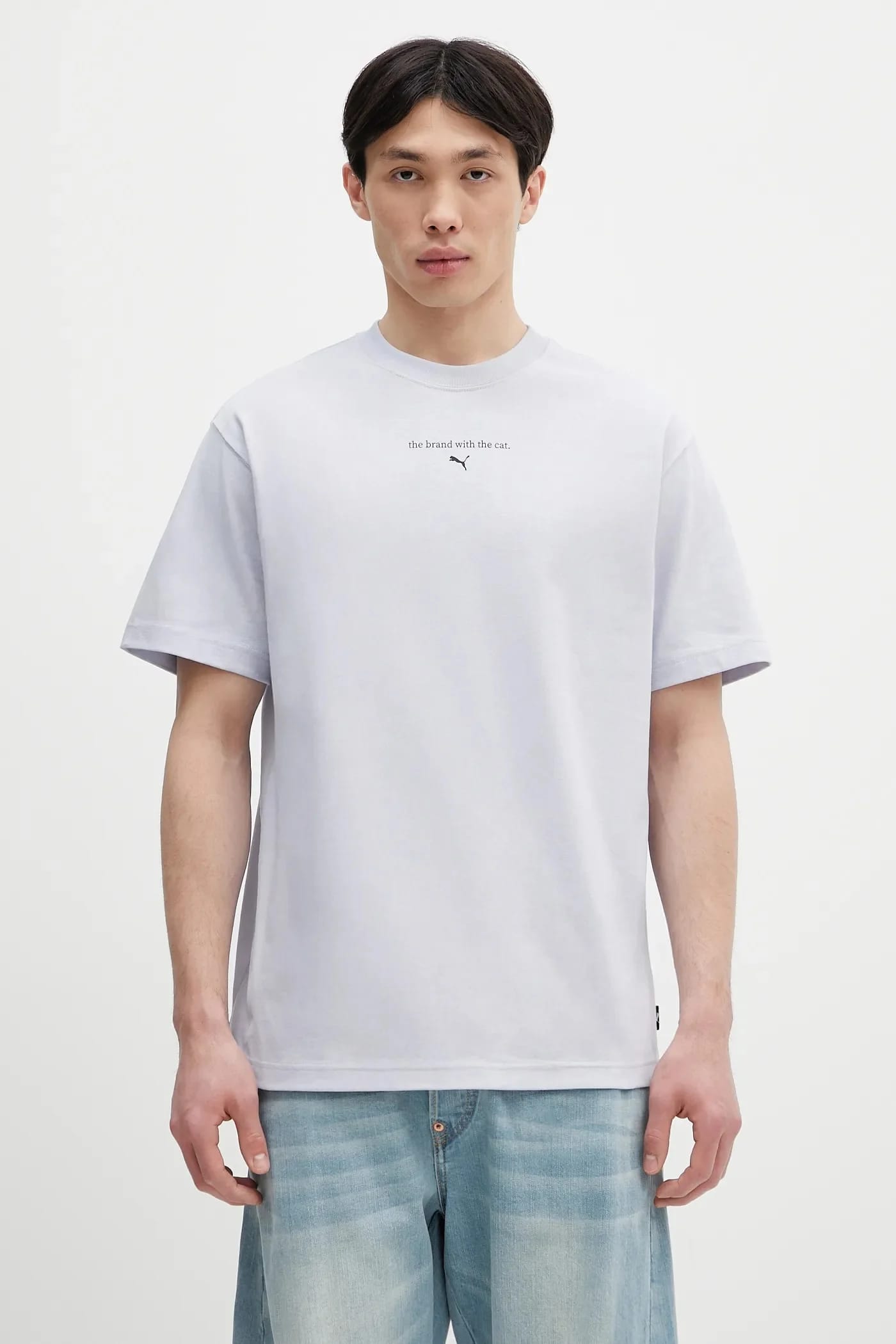 ГРАФИКА Хлопковая футболка Puma Cat Tee - фото 2