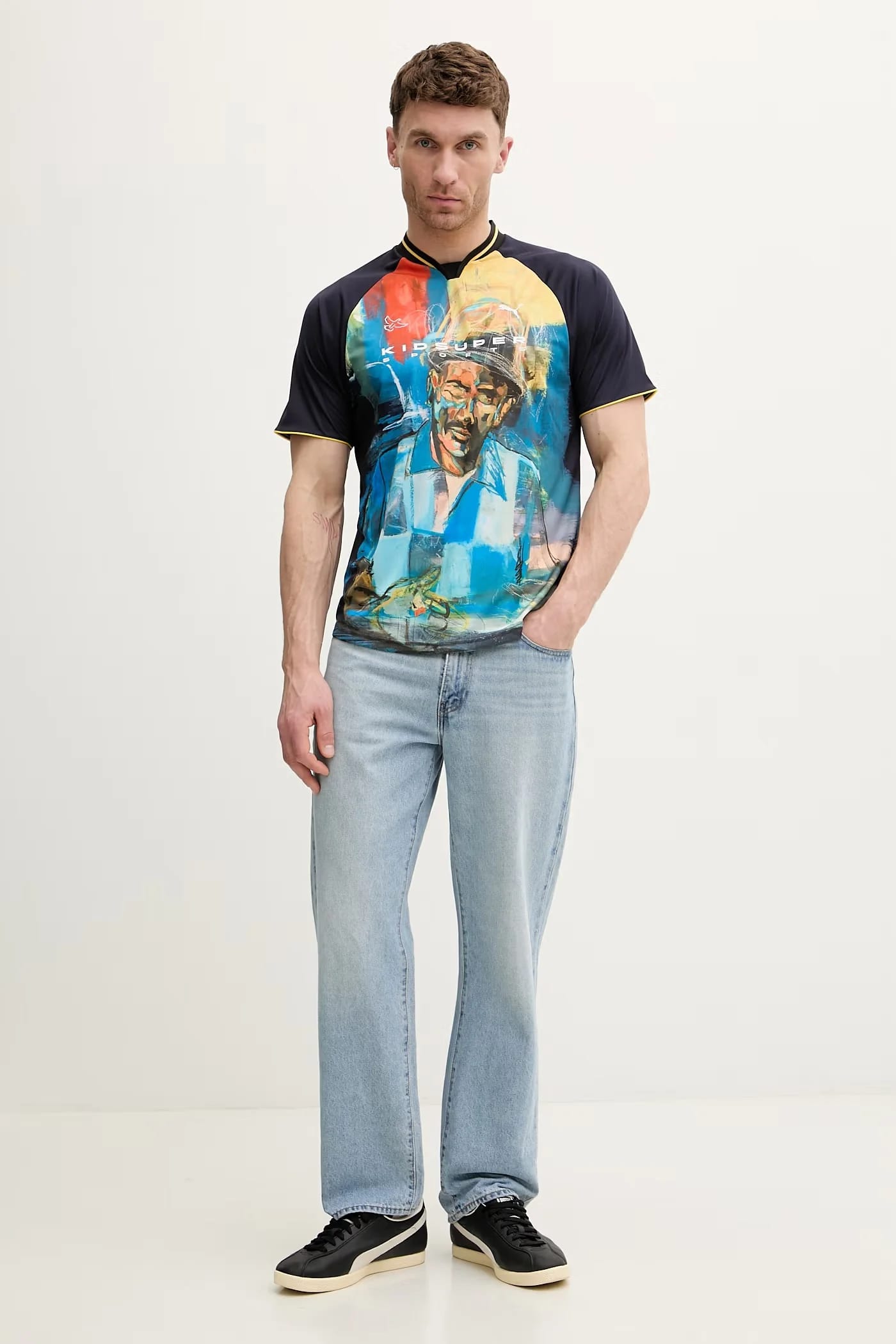 Puma x KIDSUPER Футболка из джерси с рисунком - фото 2