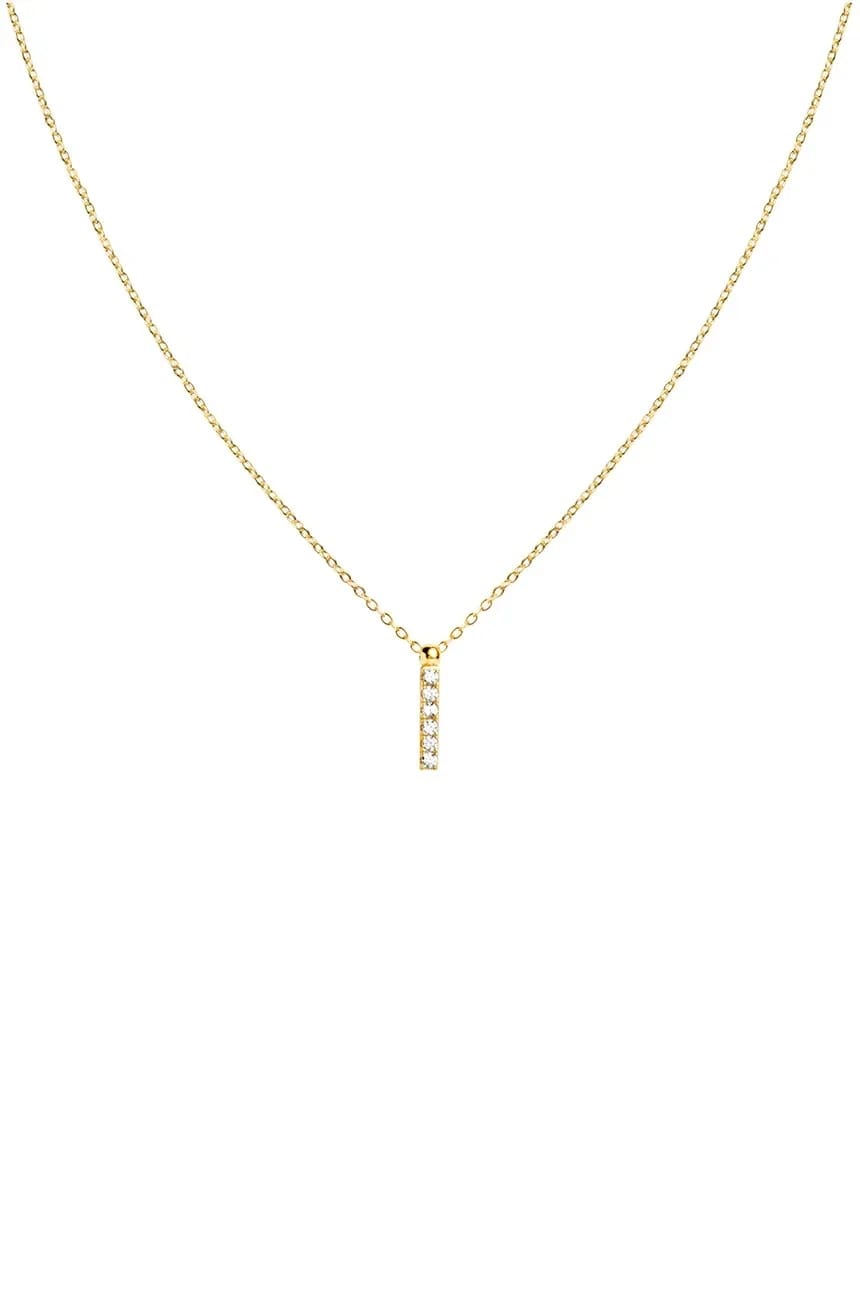 Серебряное колье GLAMOUR с позолотой золотой для женщин