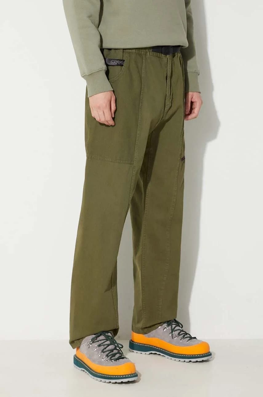 хлопковые брюки Gadget Pant зеленые для мужчин - фото 4