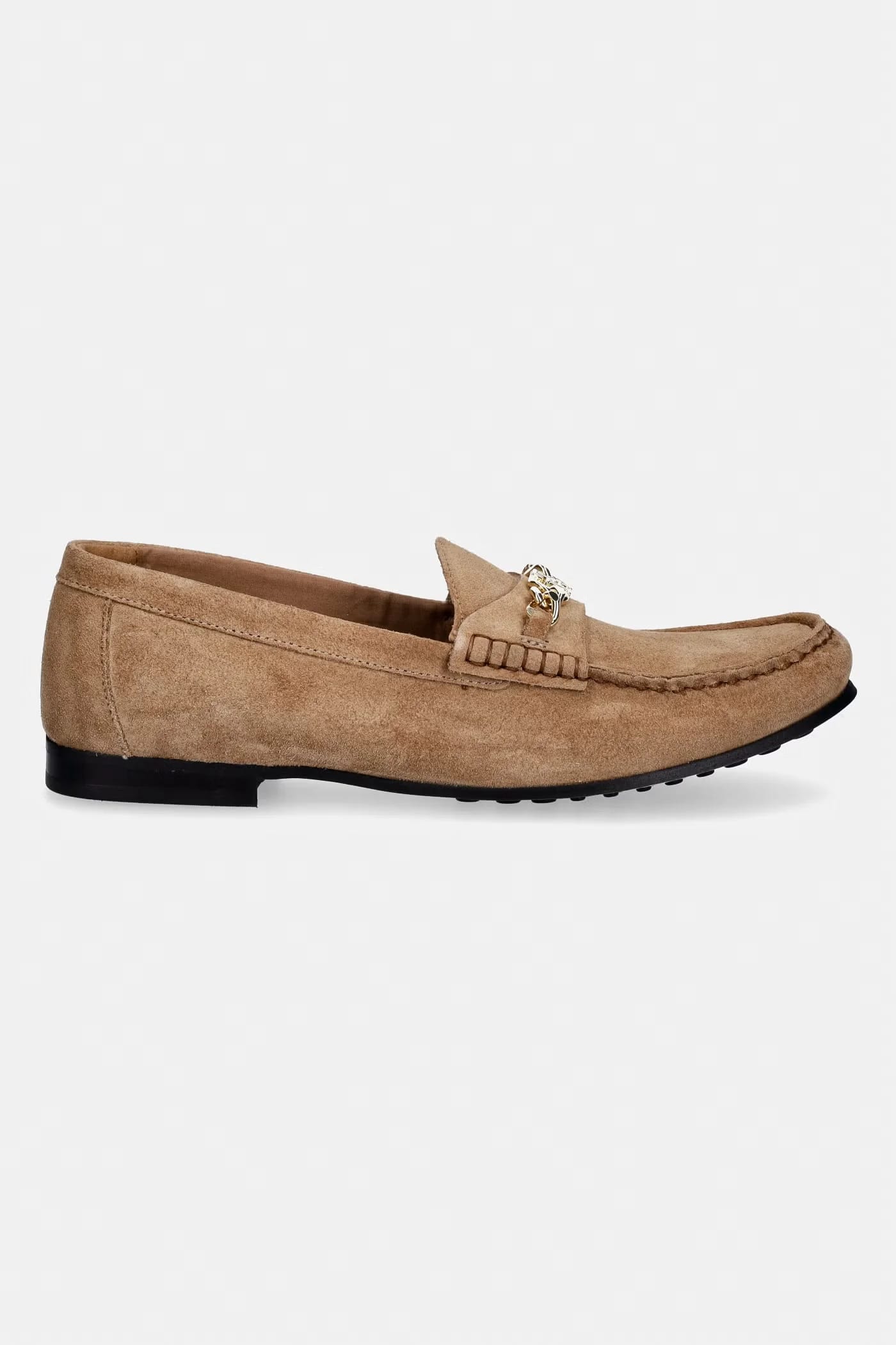 TH CHAIN ​​SUEDE LOAFER женские замшевые мокасины - фото 2