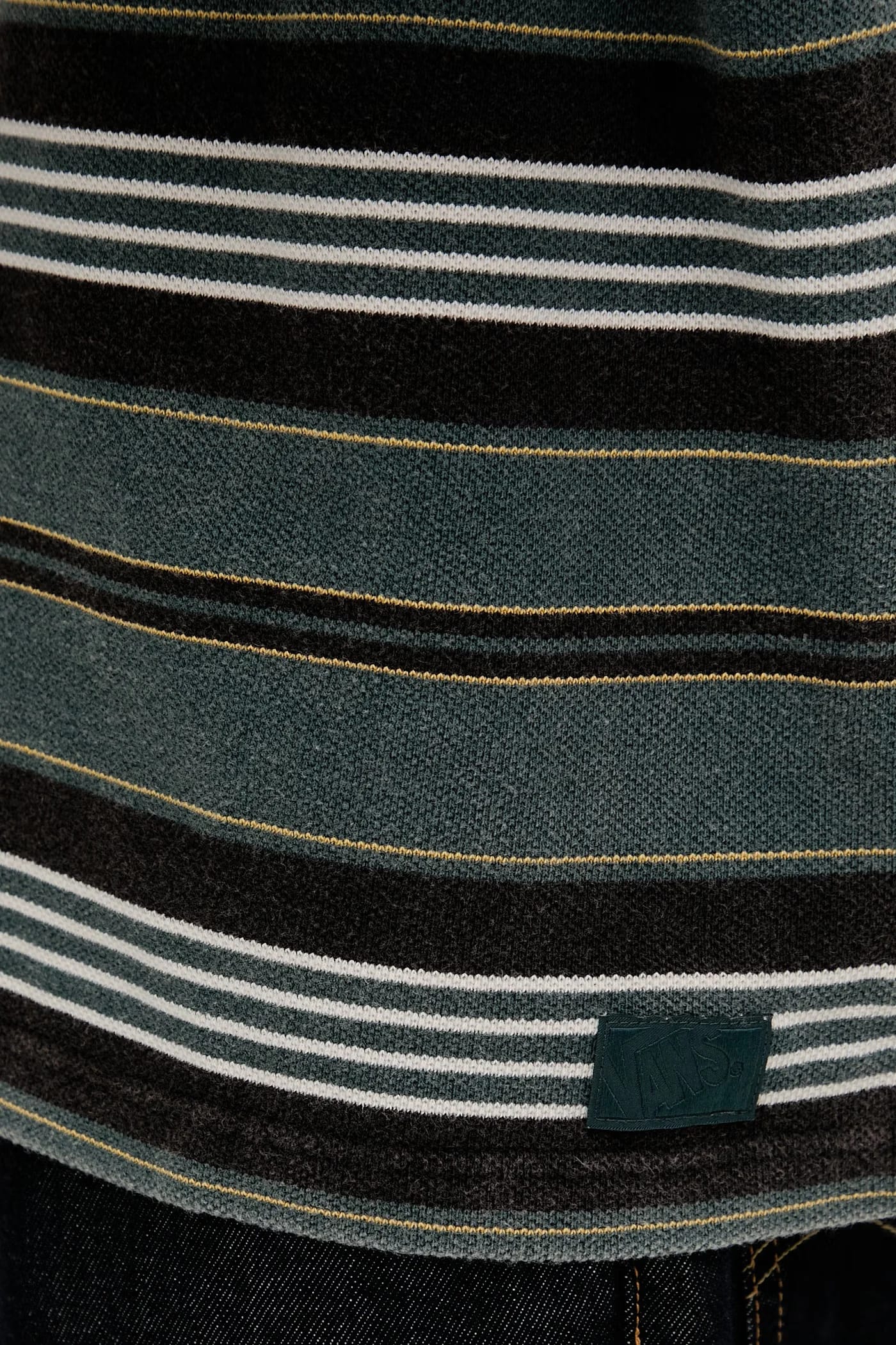 Мужская хлопковая футболка Premium LX Pique Stripe SS - фото 5