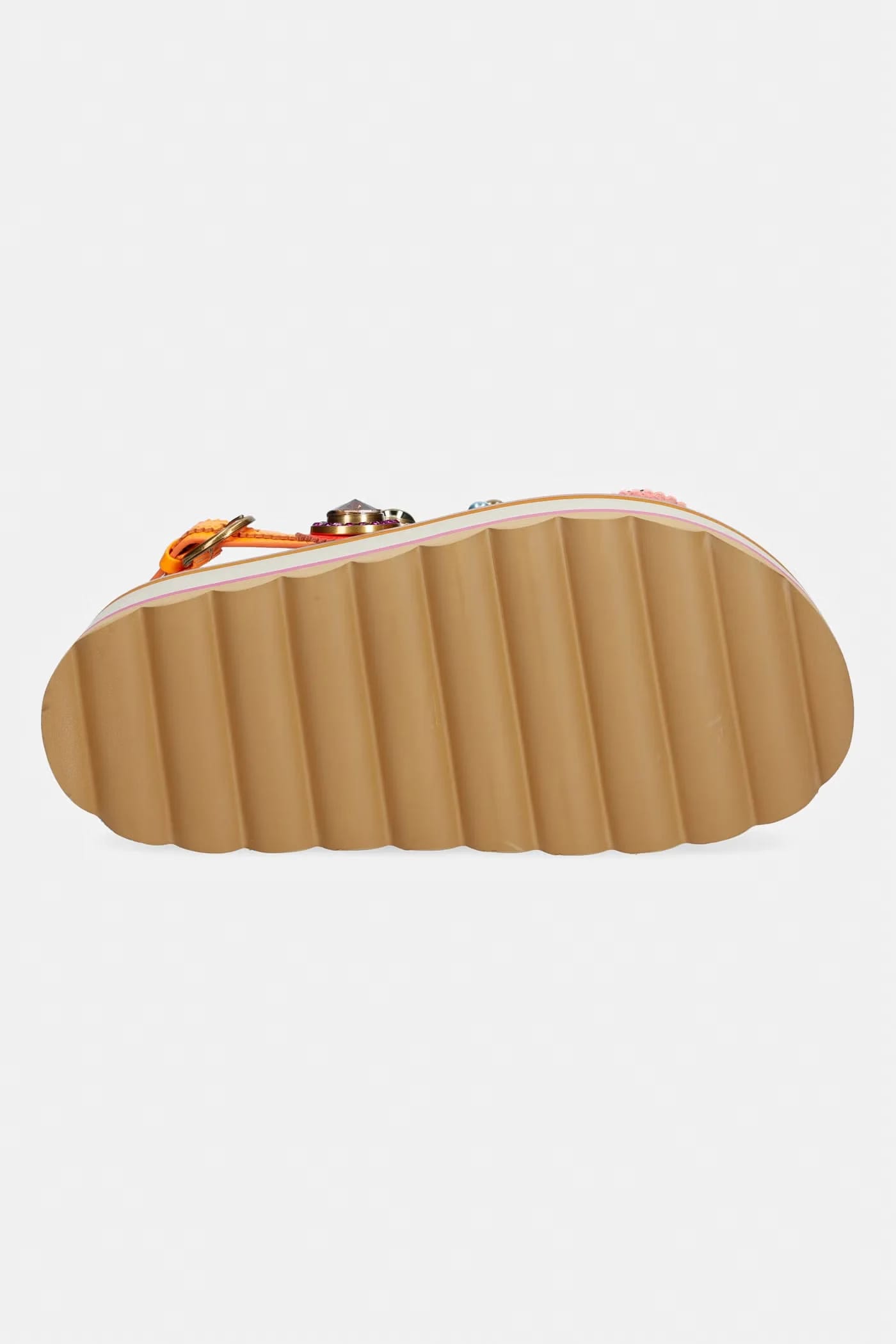 Женские кожаные босоножки Octavia Sling Flatform - фото 5