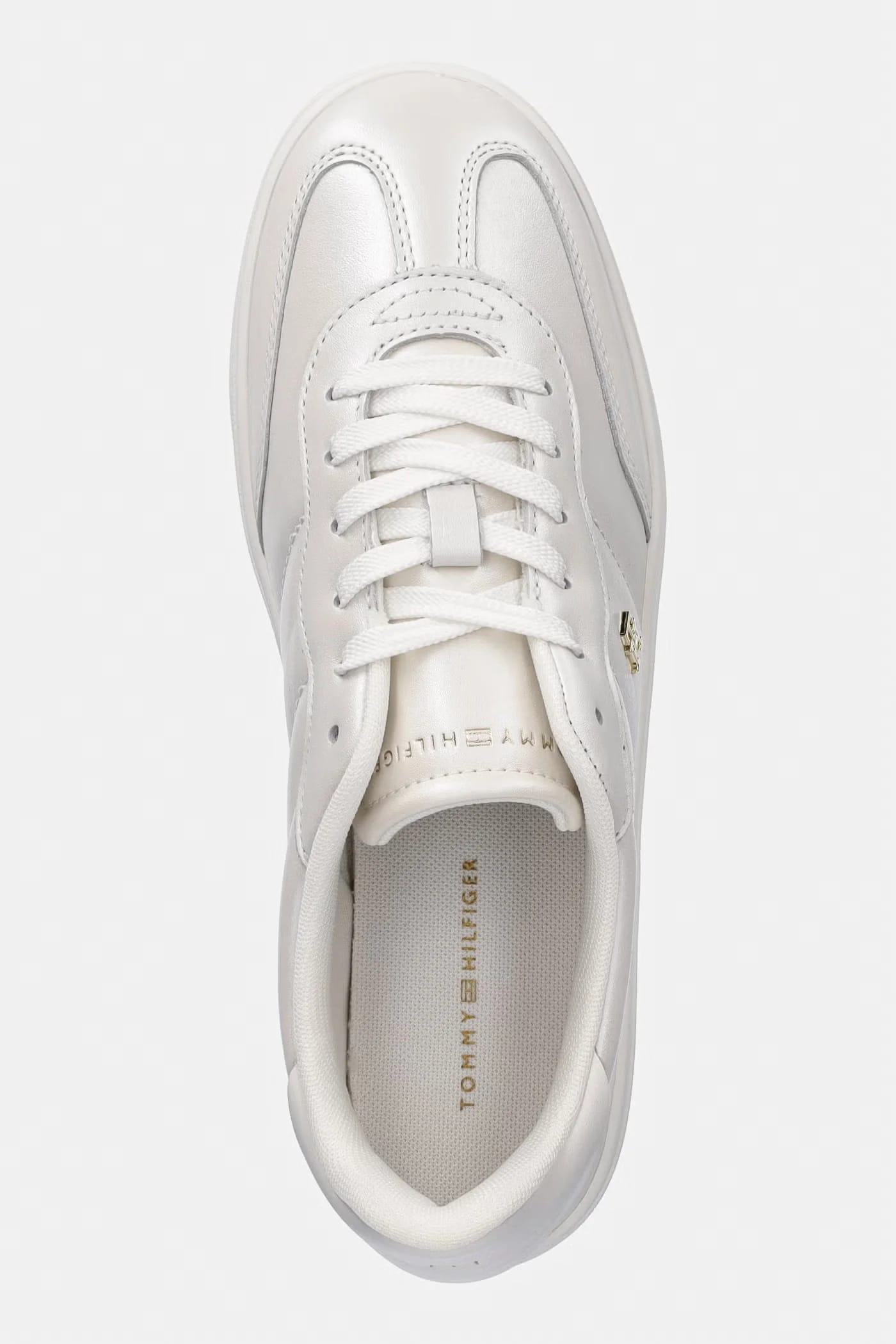 TH HERITAGE SHINY SNEAKER женские кожаные кроссовки - фото 4