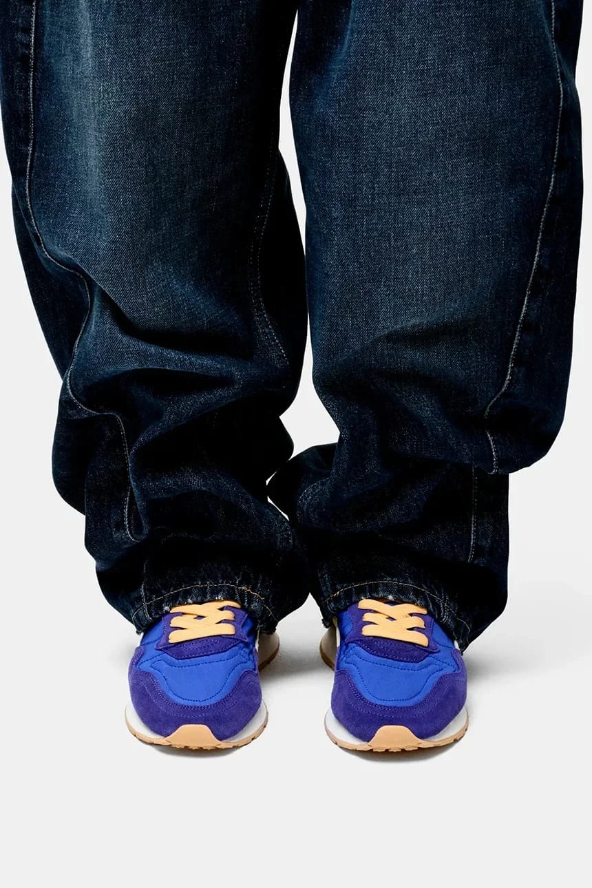 Замшевые женские кроссовки CITY DOPAMINE ROYAL BLUE - фото 8