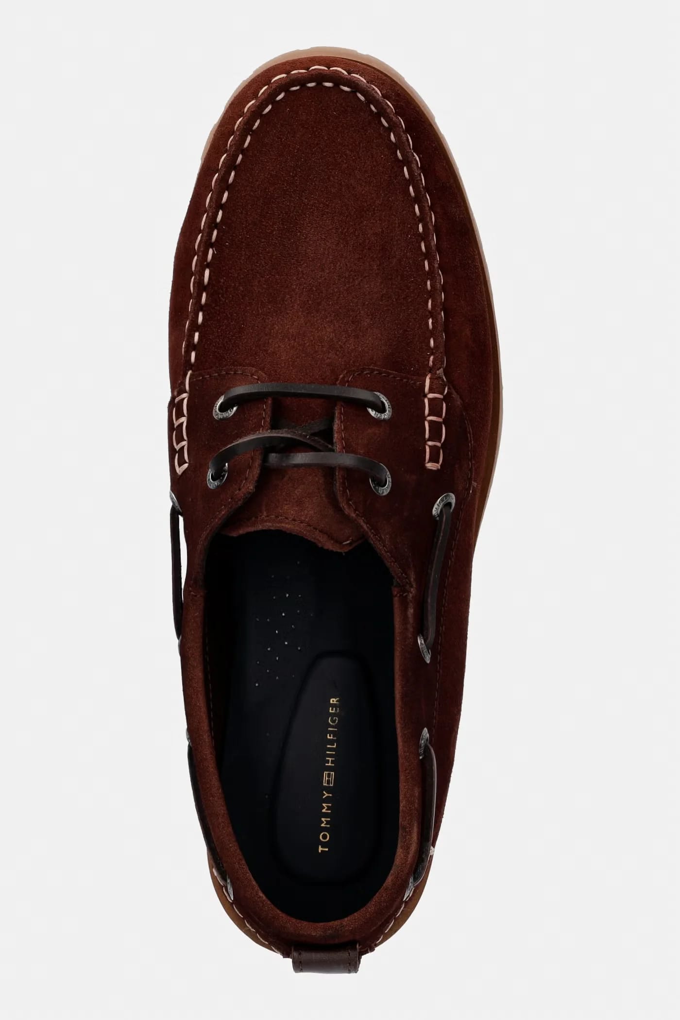 HILIFGER LIGHT SDE BOAT SHOE мужские замшевые мокасины - фото 4