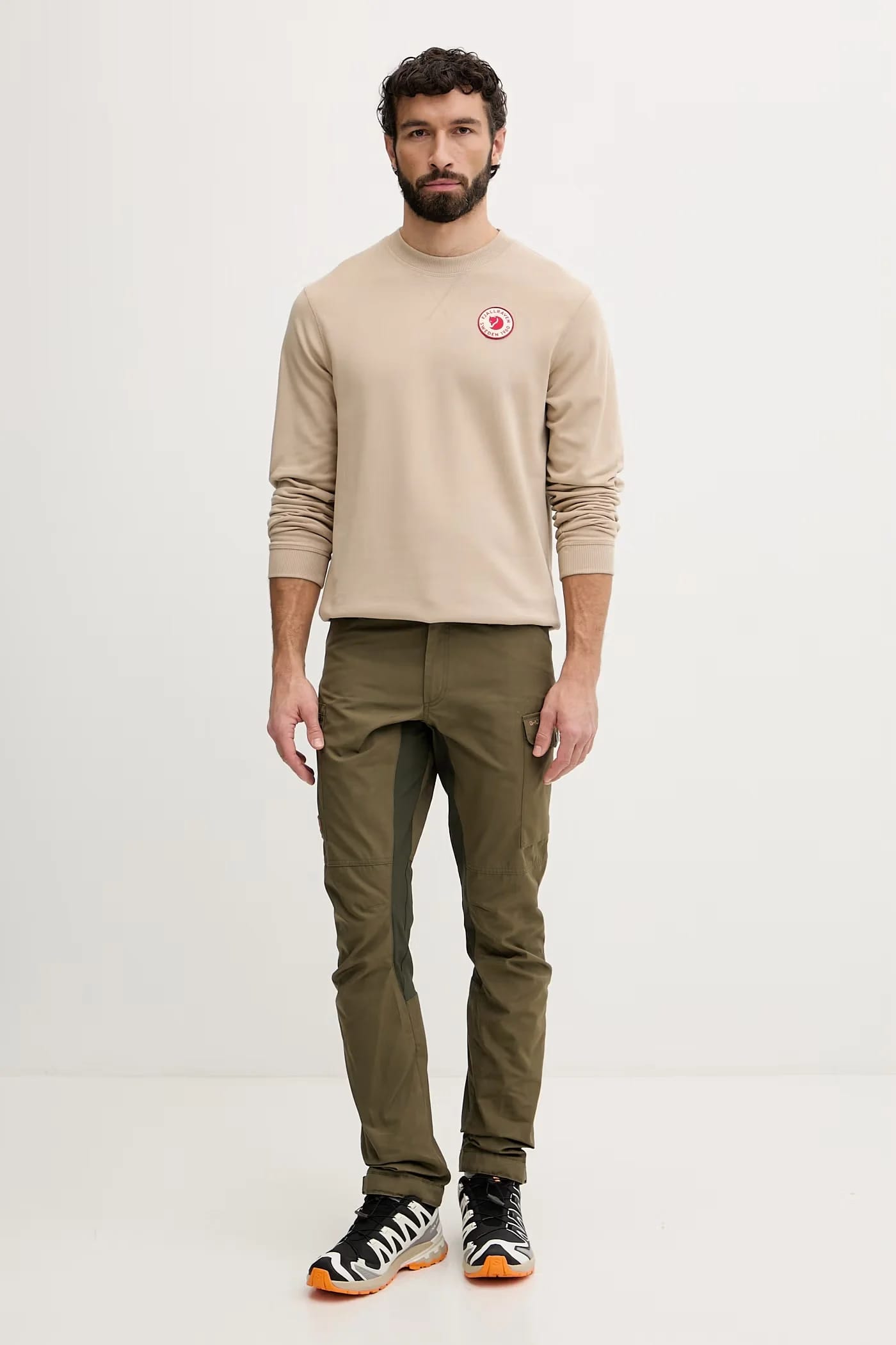 Мужская хлопковая спортивная толстовка 1960 Logo Badge Sweater - фото 2