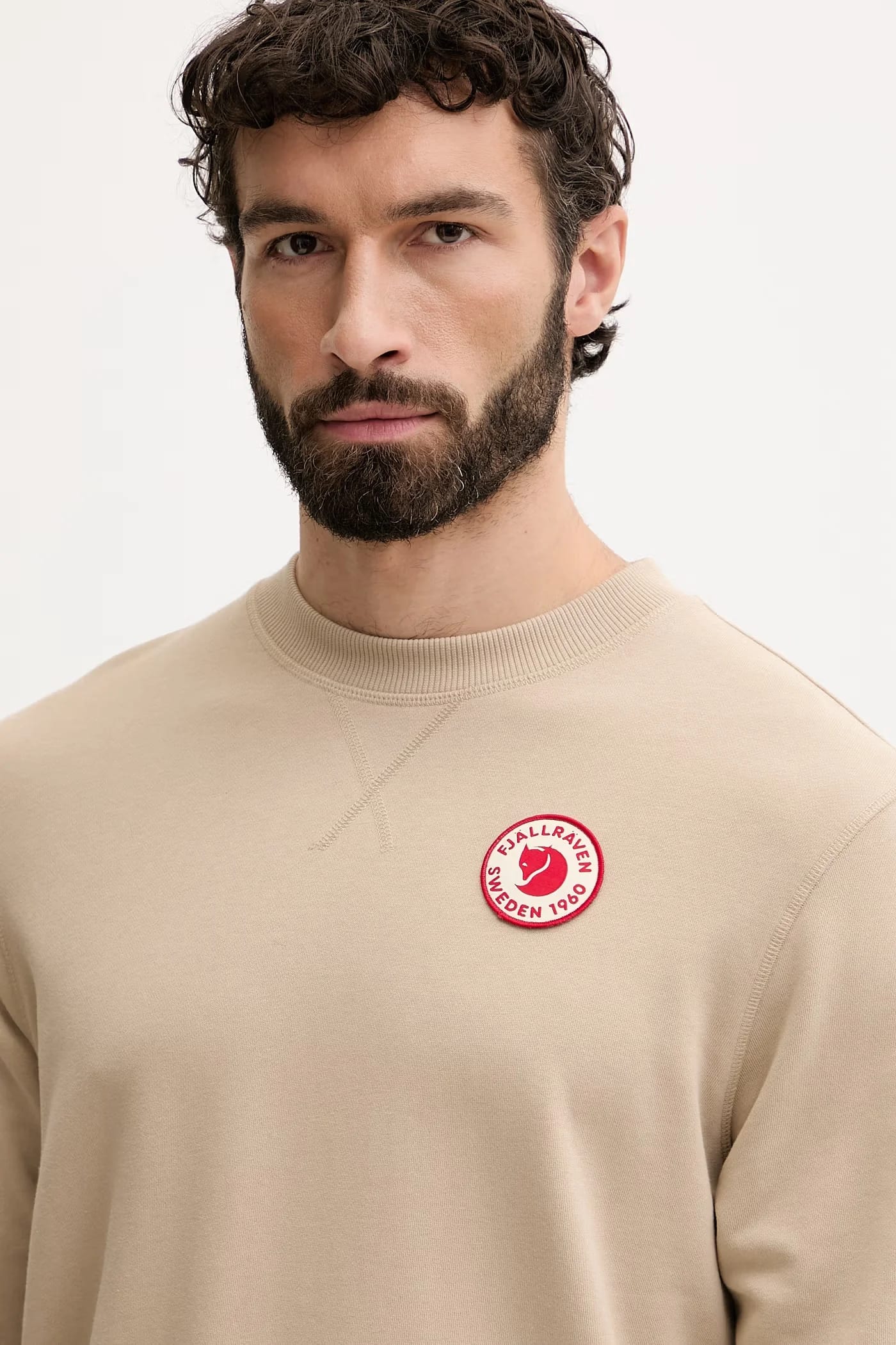 Мужская хлопковая спортивная толстовка 1960 Logo Badge Sweater - фото 4