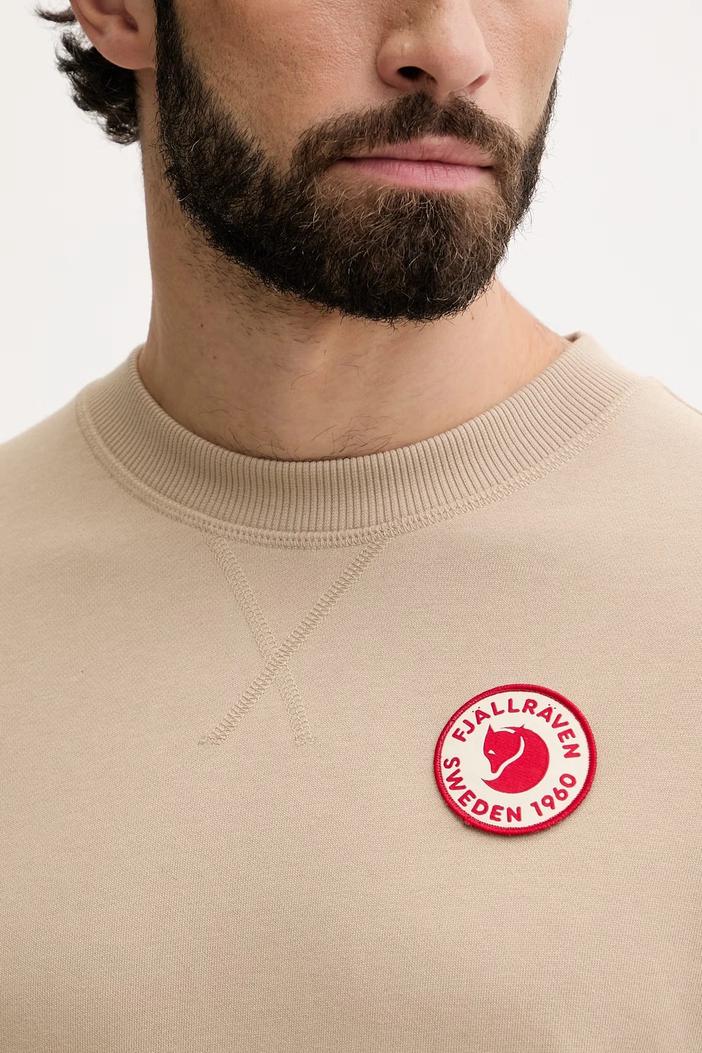 Мужская хлопковая спортивная толстовка 1960 Logo Badge Sweater - фото 5