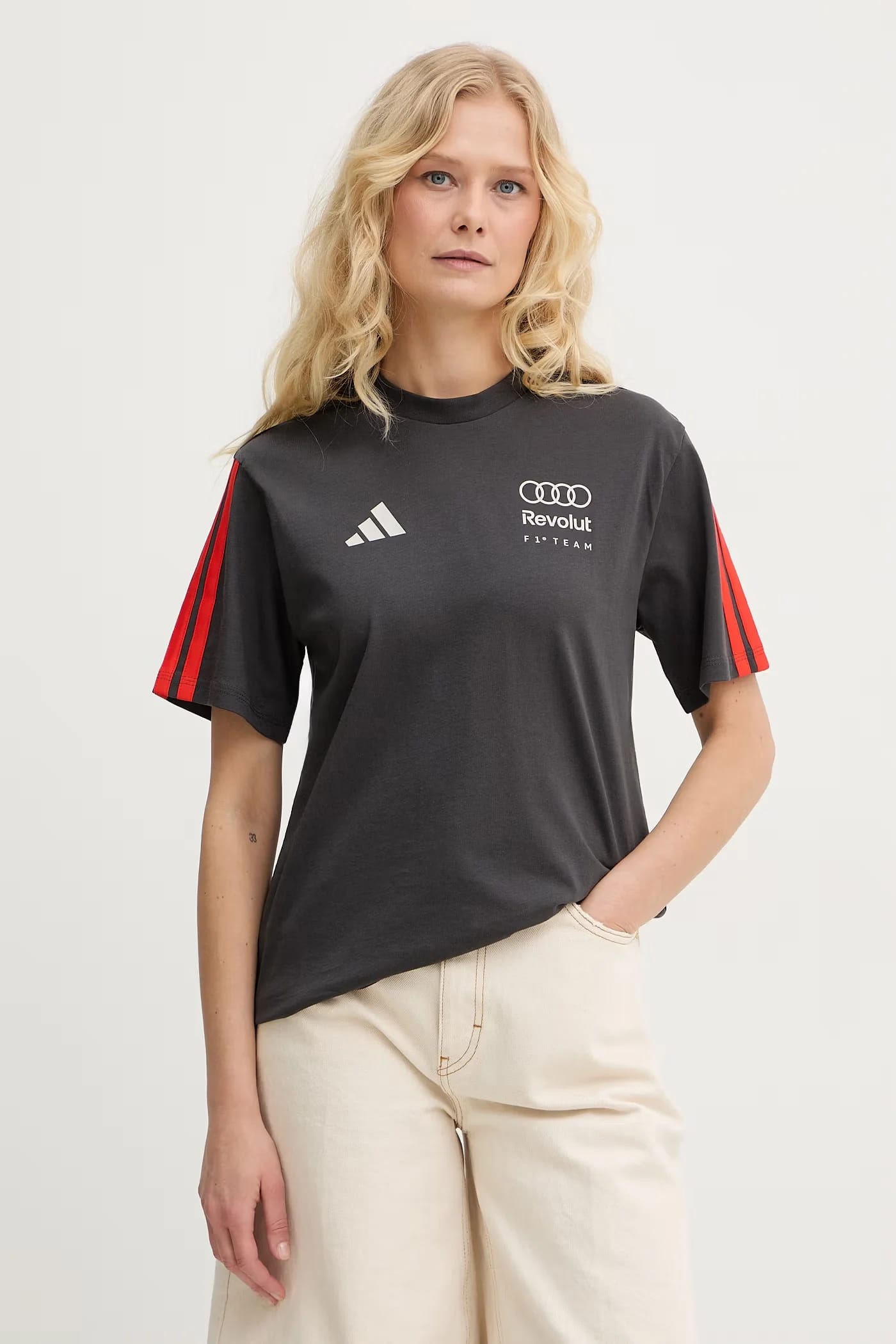 Женская хлопковая футболка x Audi