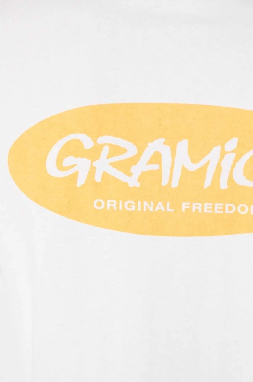 Оригинальная хлопковая футболка с длинными рукавами овальной формы Freedom Freedom - фото 6