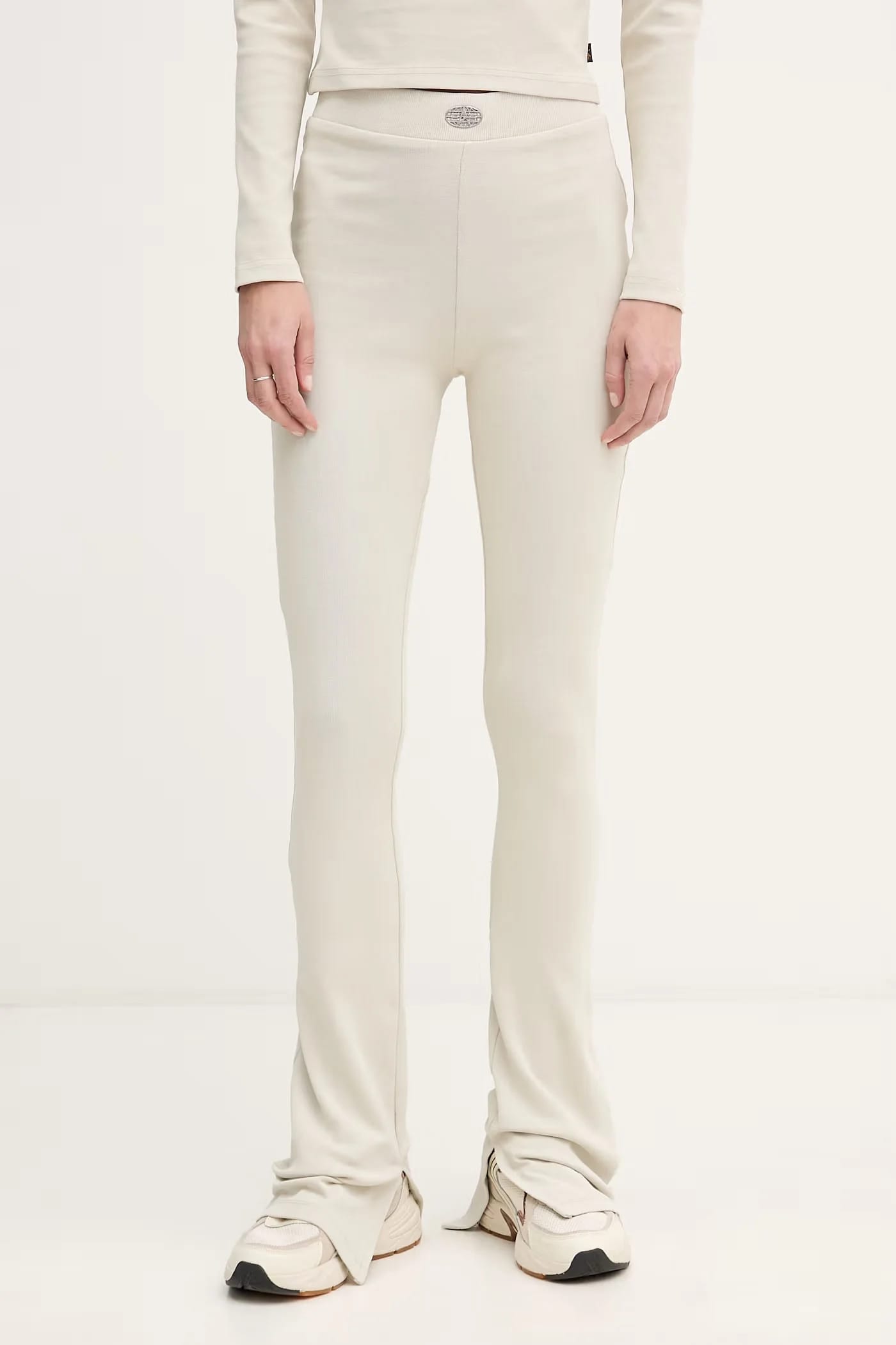 Женские леггинсы из хлопка с эластаном World Flared Pant W