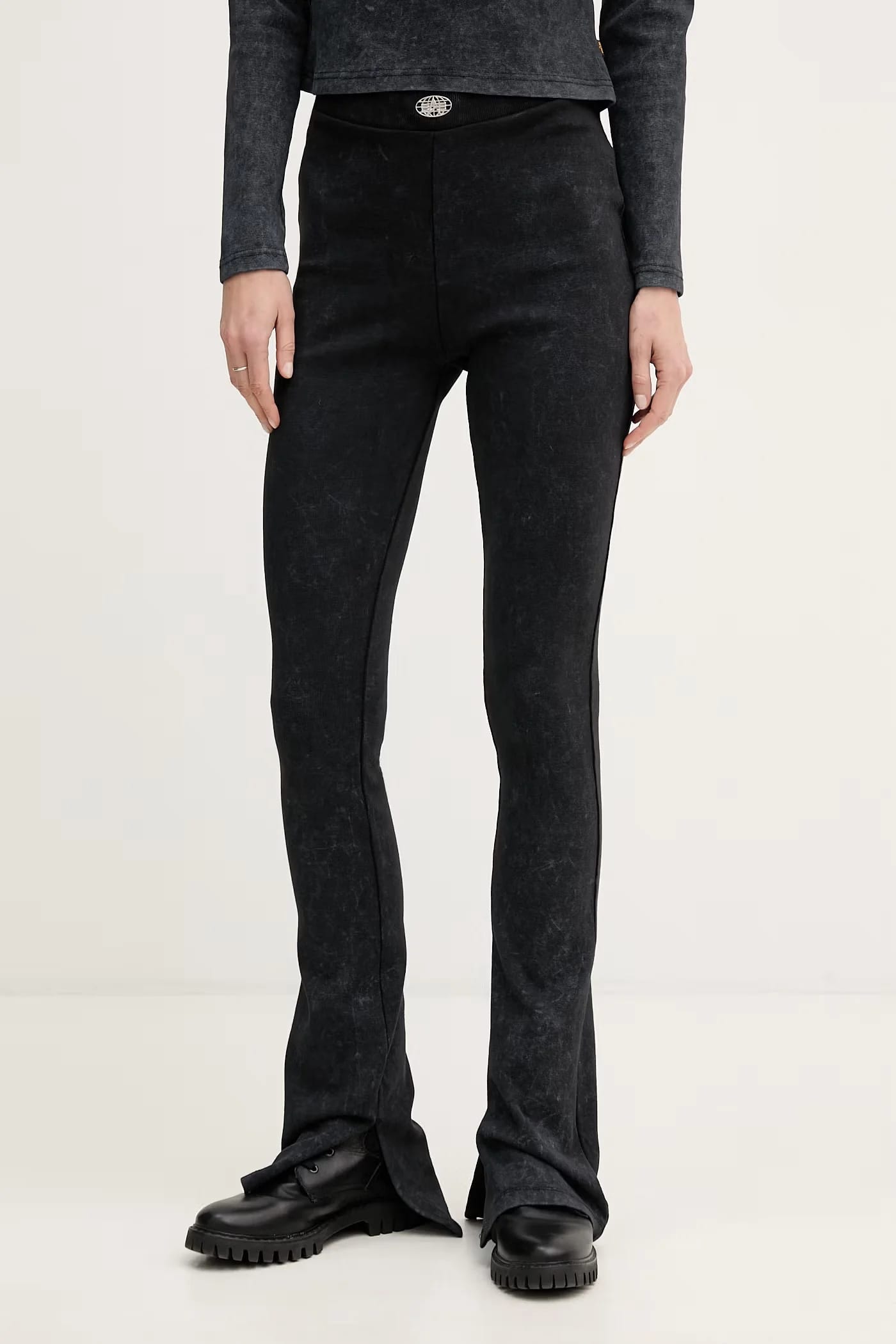 Женские леггинсы из хлопка с эластаном World Flared Pant W