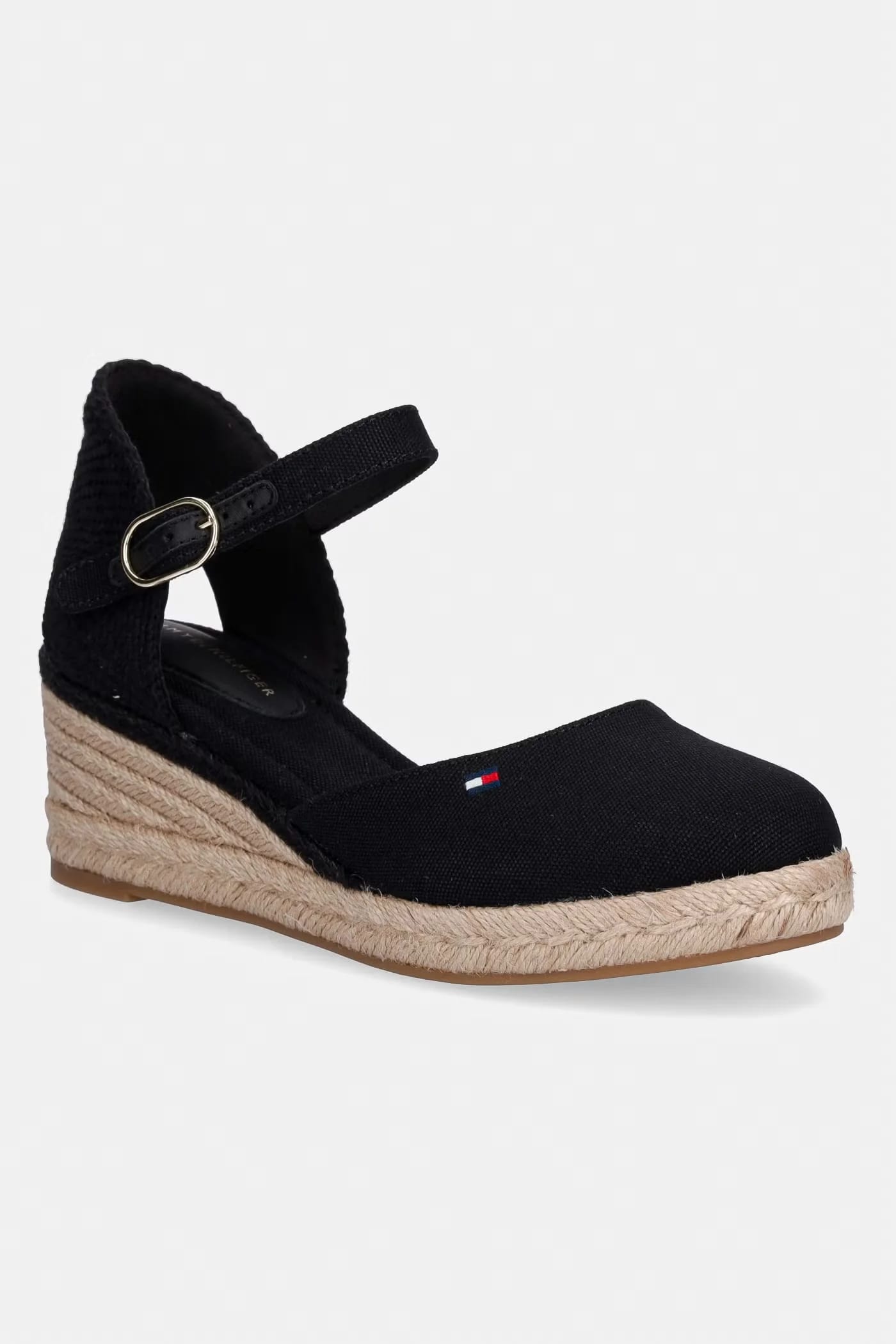Женские эспадрильи MID WEDGE ESPAD CLOSED TOE черный для женщин