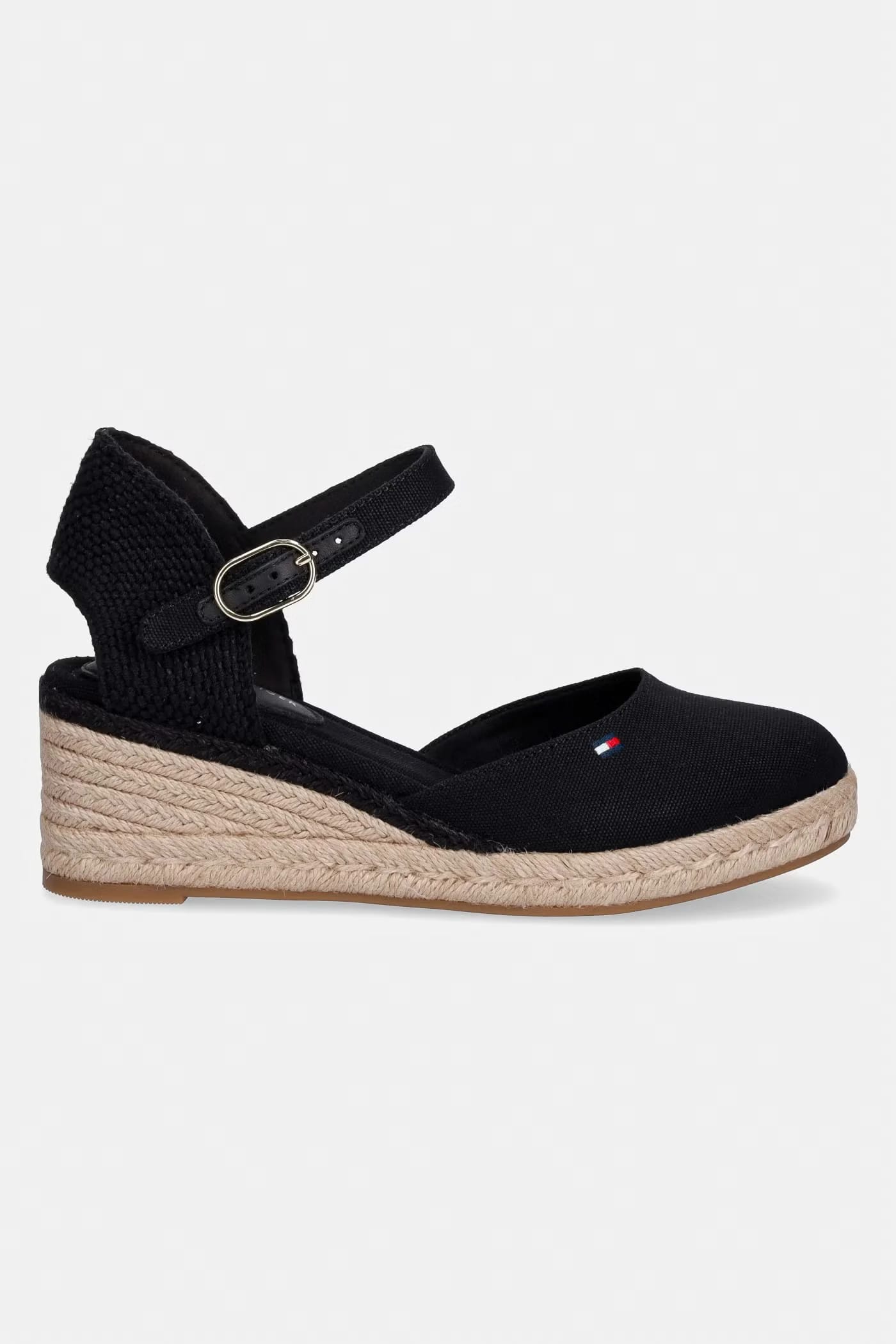 Женские эспадрильи MID WEDGE ESPAD CLOSED TOE черный для женщин - фото 2