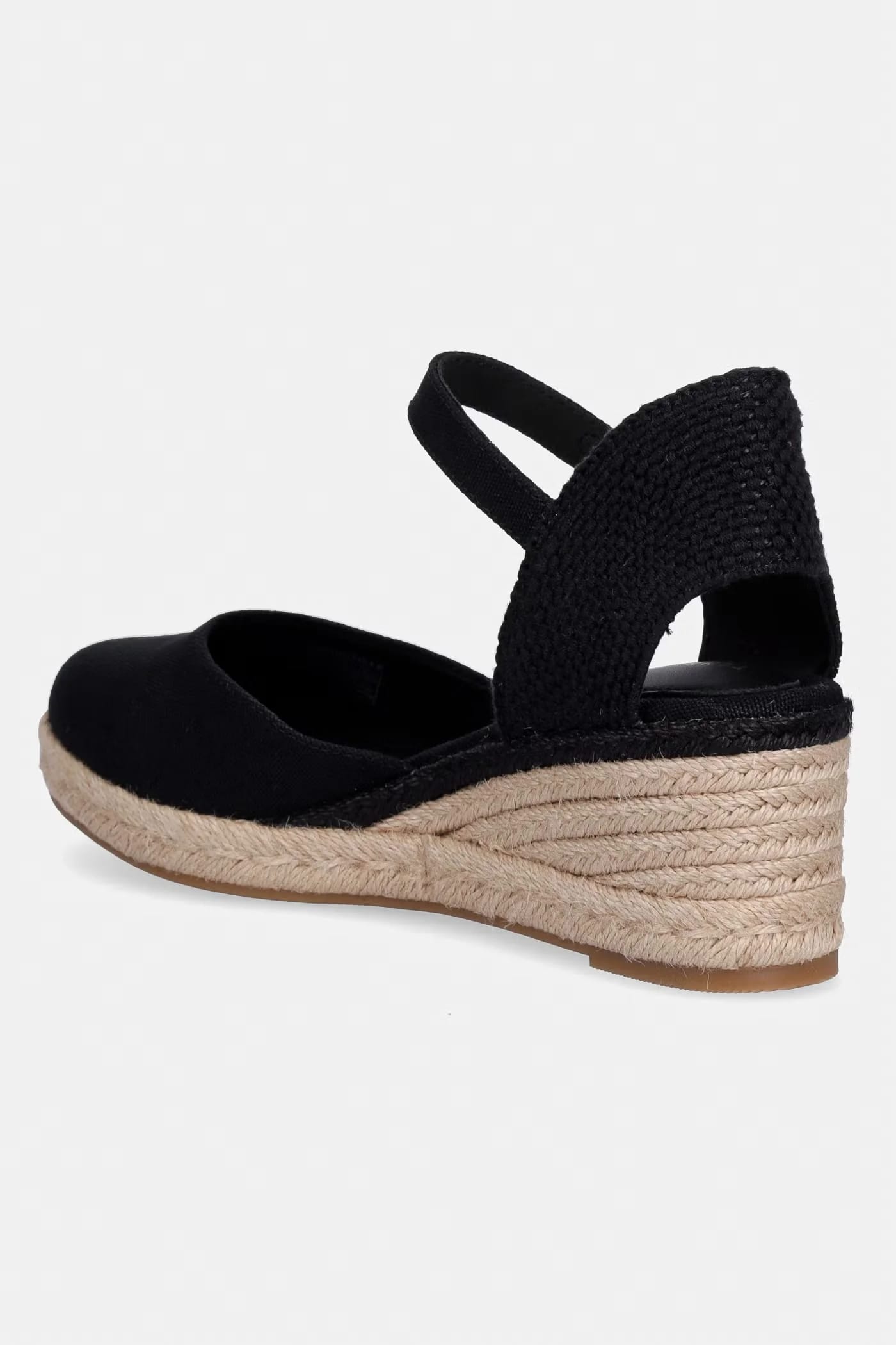 Женские эспадрильи MID WEDGE ESPAD CLOSED TOE черный для женщин - фото 3