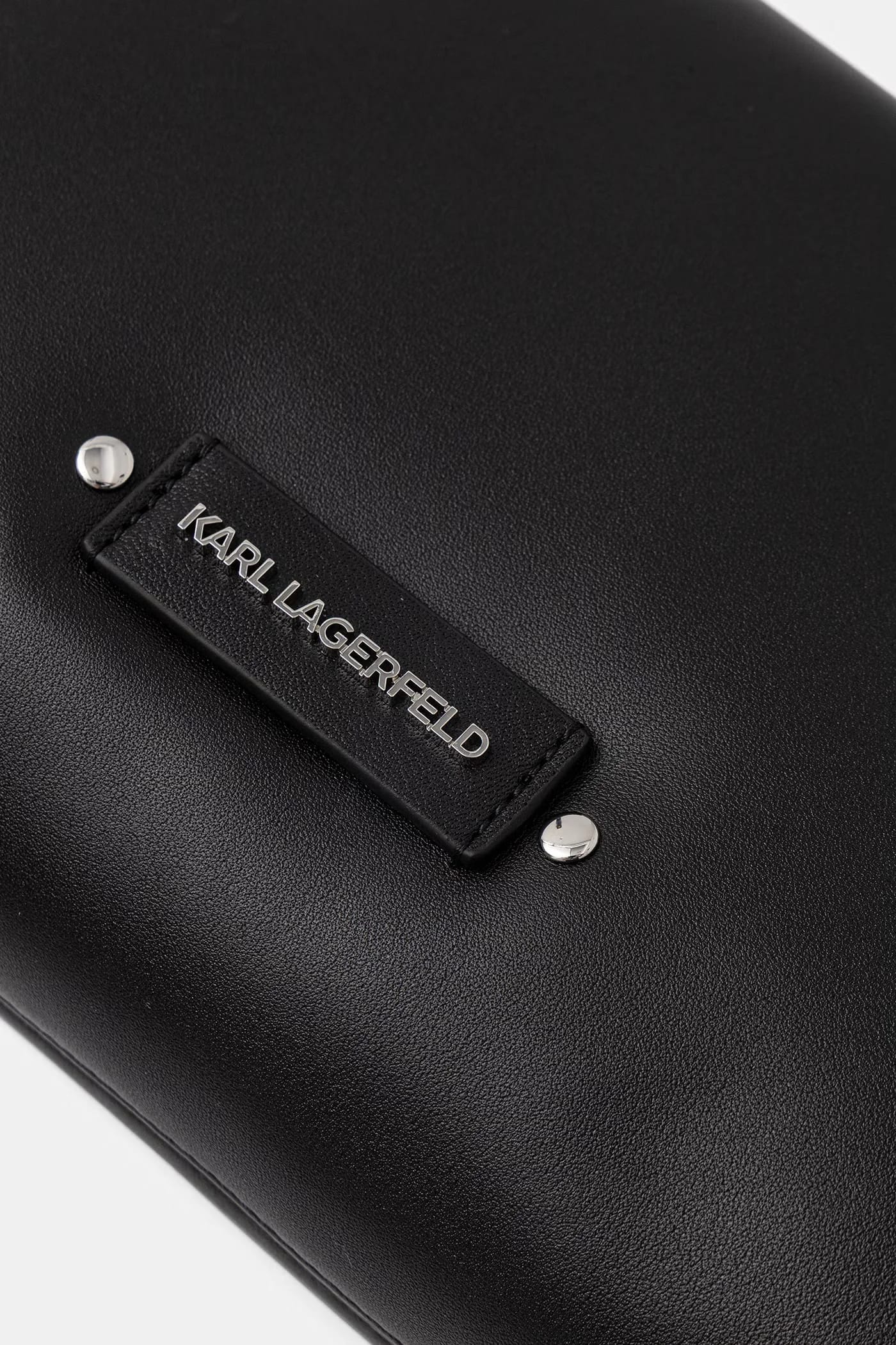 Кожаная женская сумка-багет K/EYELETS - фото 4