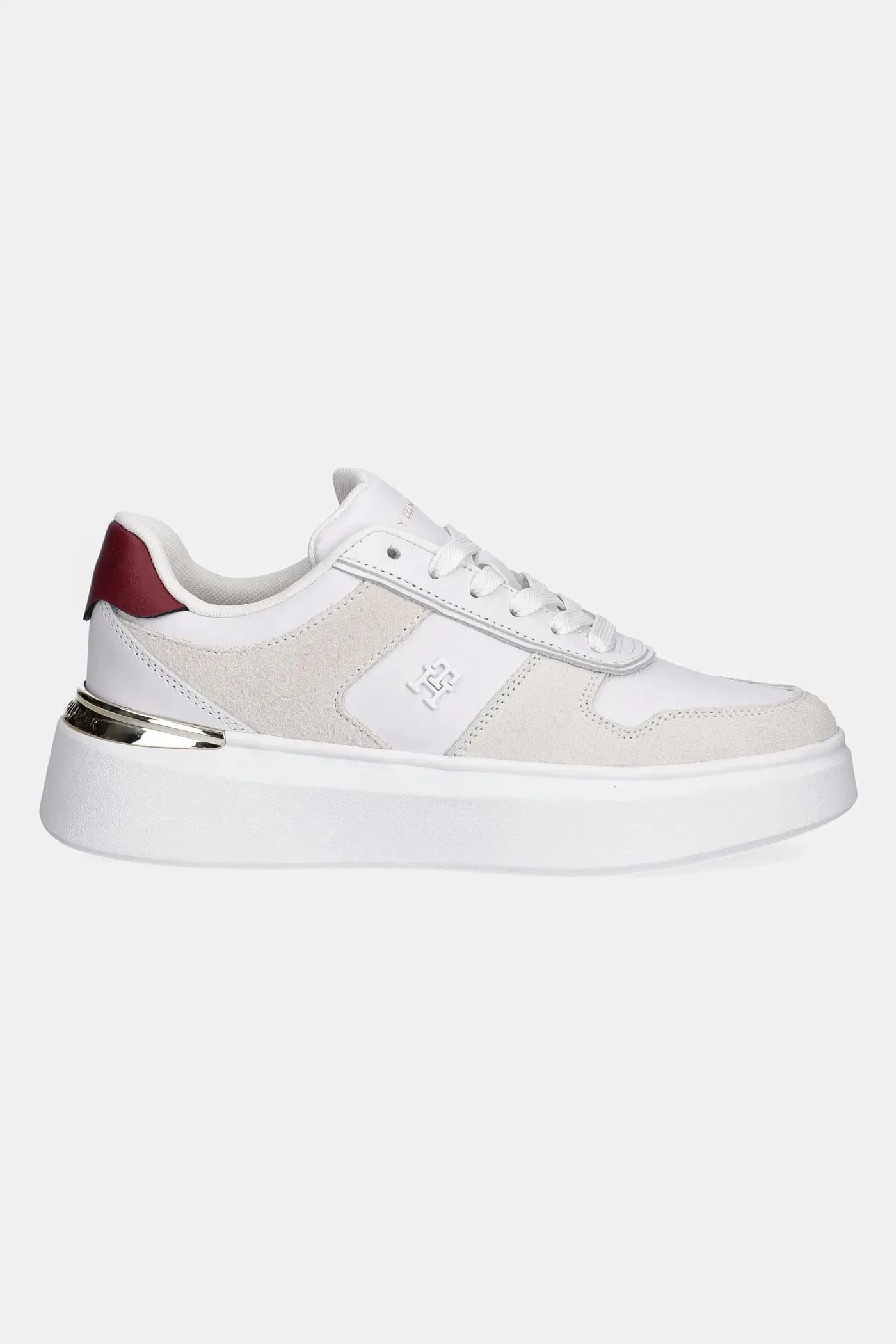 Кроссовки TH FASHION COURT MIX SNEAKER кожаные - фото 2