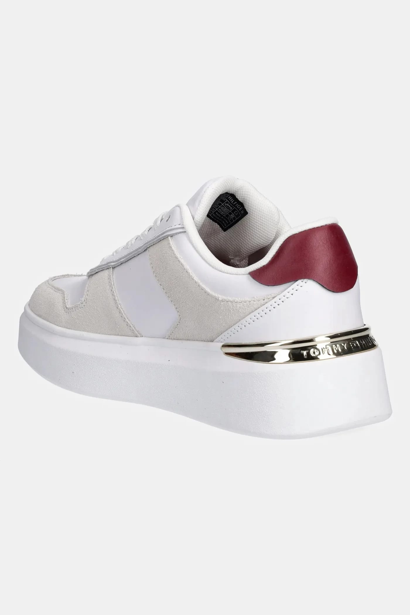 Кроссовки TH FASHION COURT MIX SNEAKER кожаные - фото 3