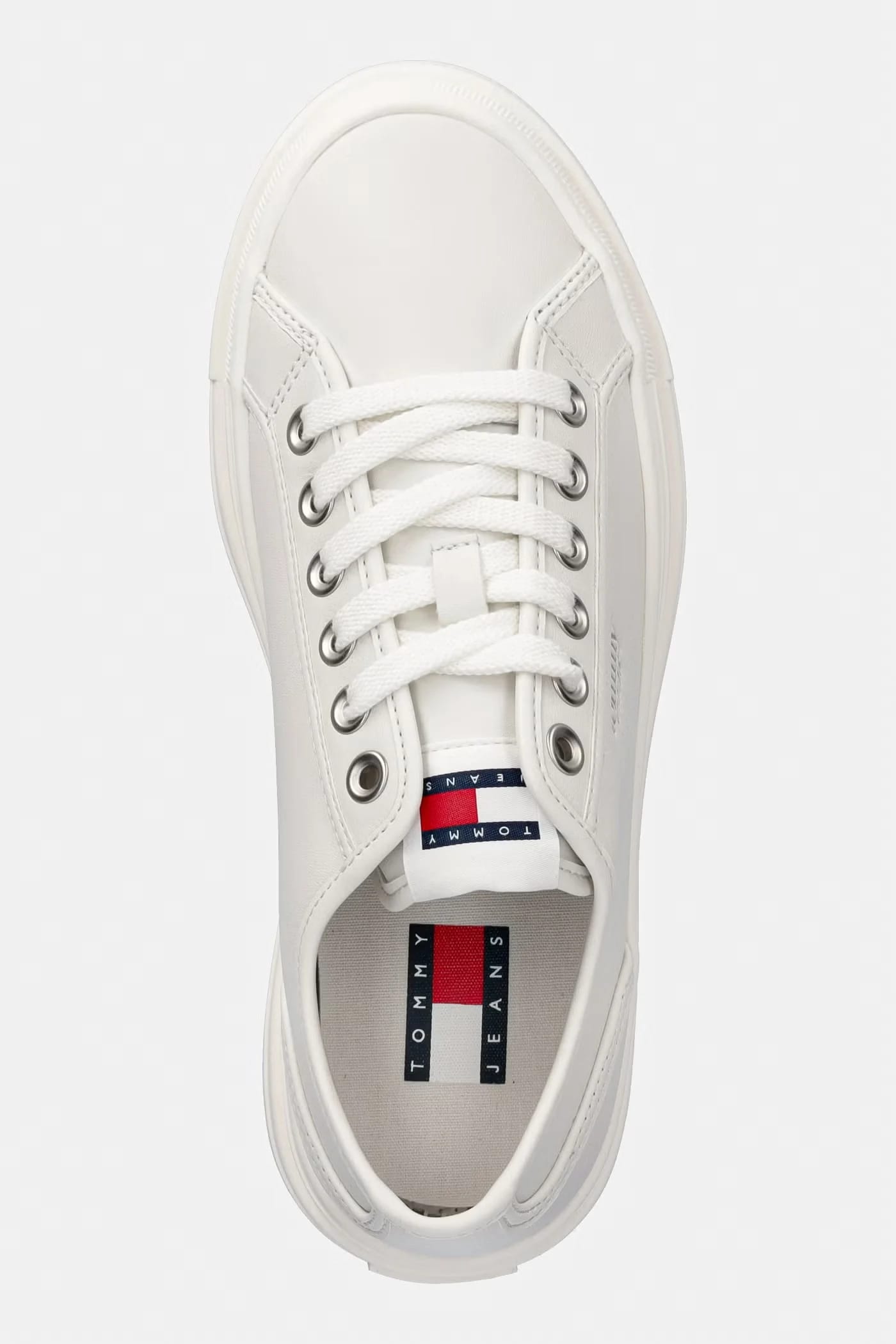 TJW FLATFORM SNEAKER LTR женские кожаные кроссовки - фото 4