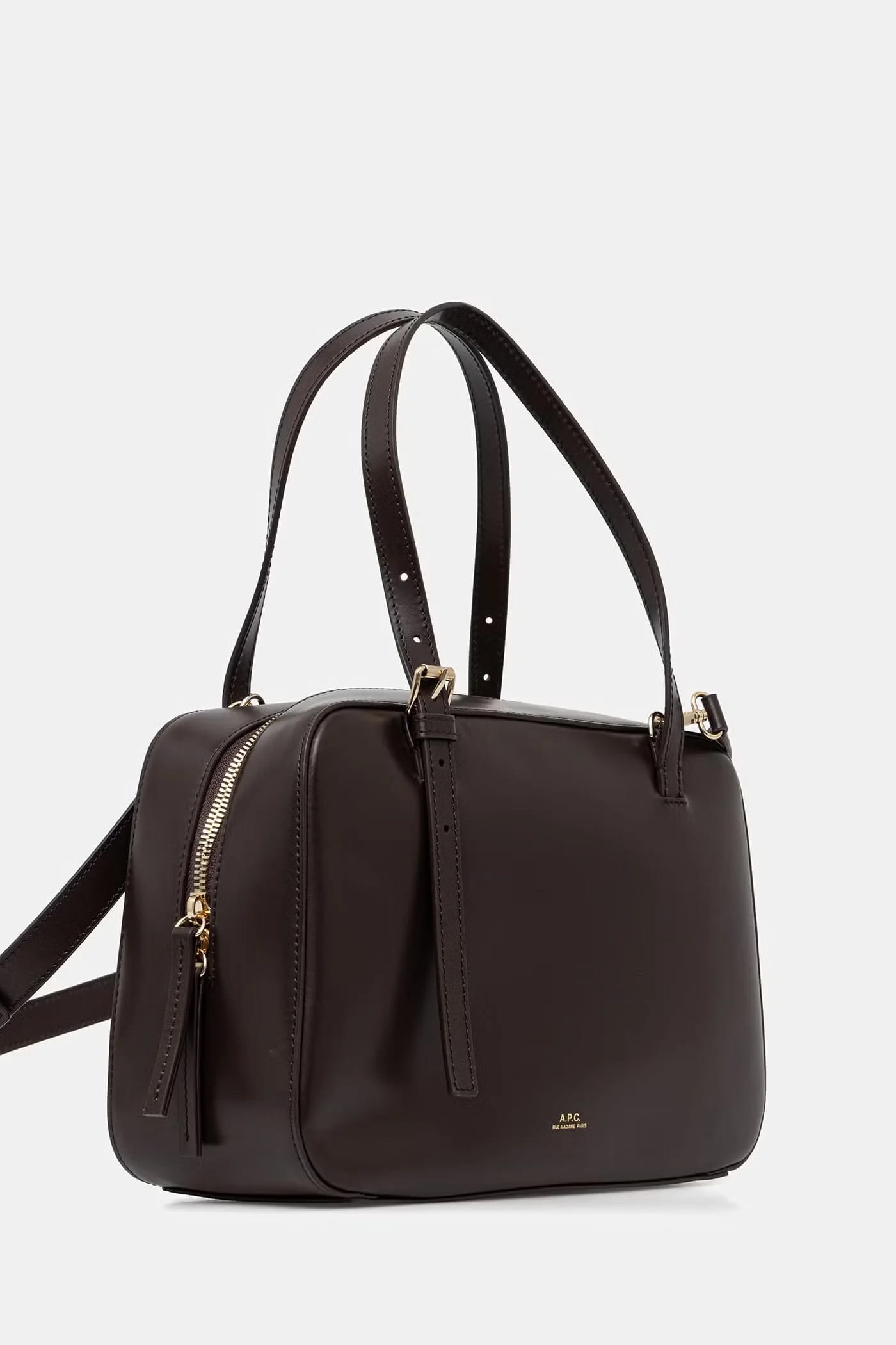 Женская кожаная сумка через плечо SAC VIRGINIE BOX - фото 2