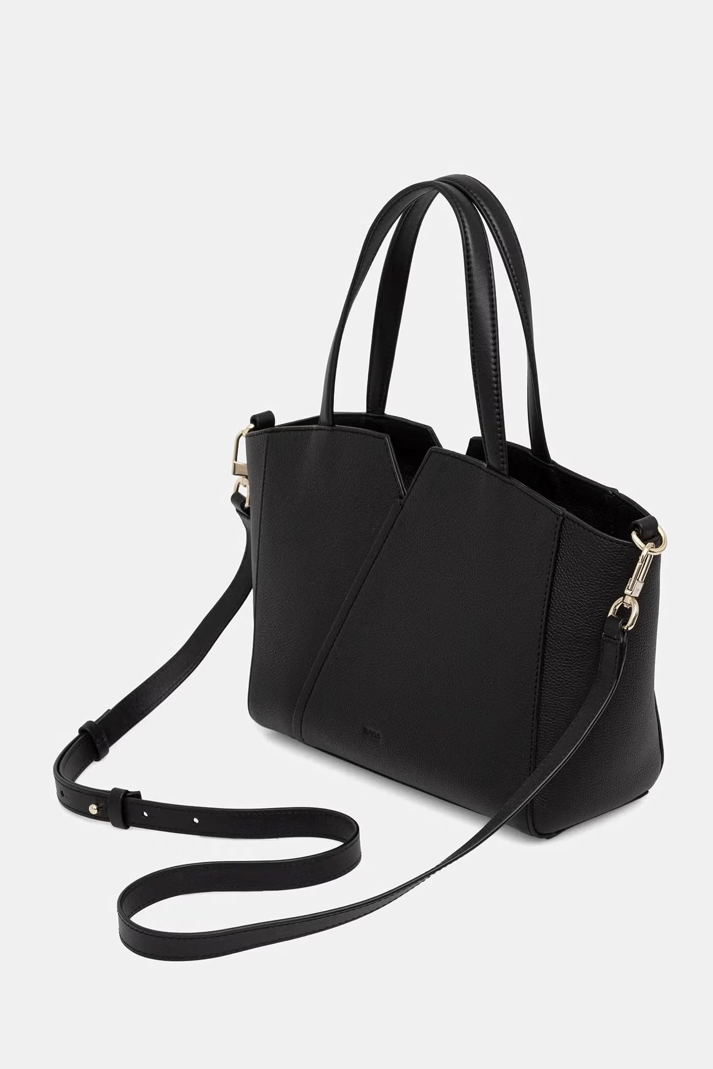 Женская кожаная сумка-тоут BOSS REVERS SM TOTE - фото 3