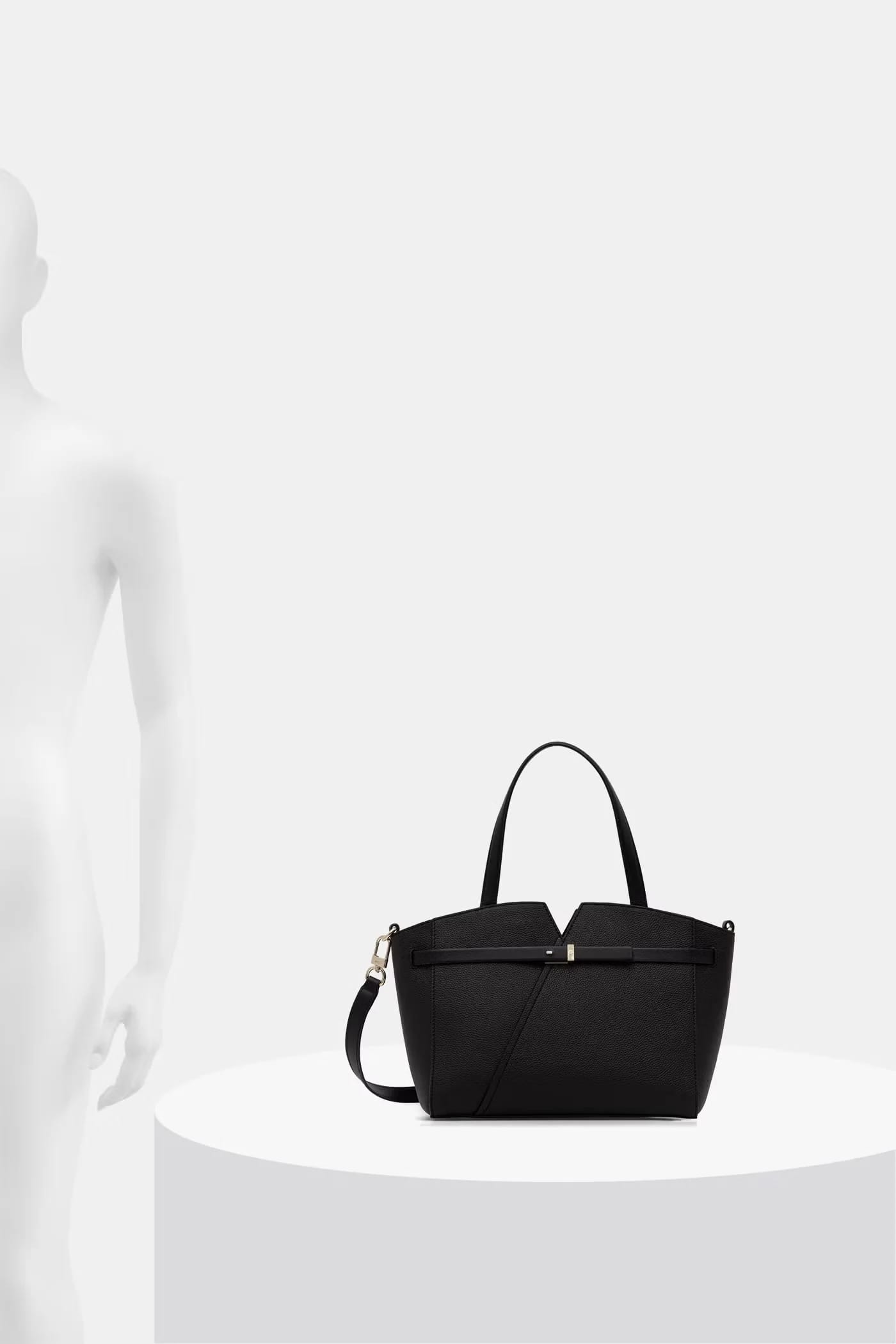 Женская кожаная сумка-тоут BOSS REVERS SM TOTE - фото 7