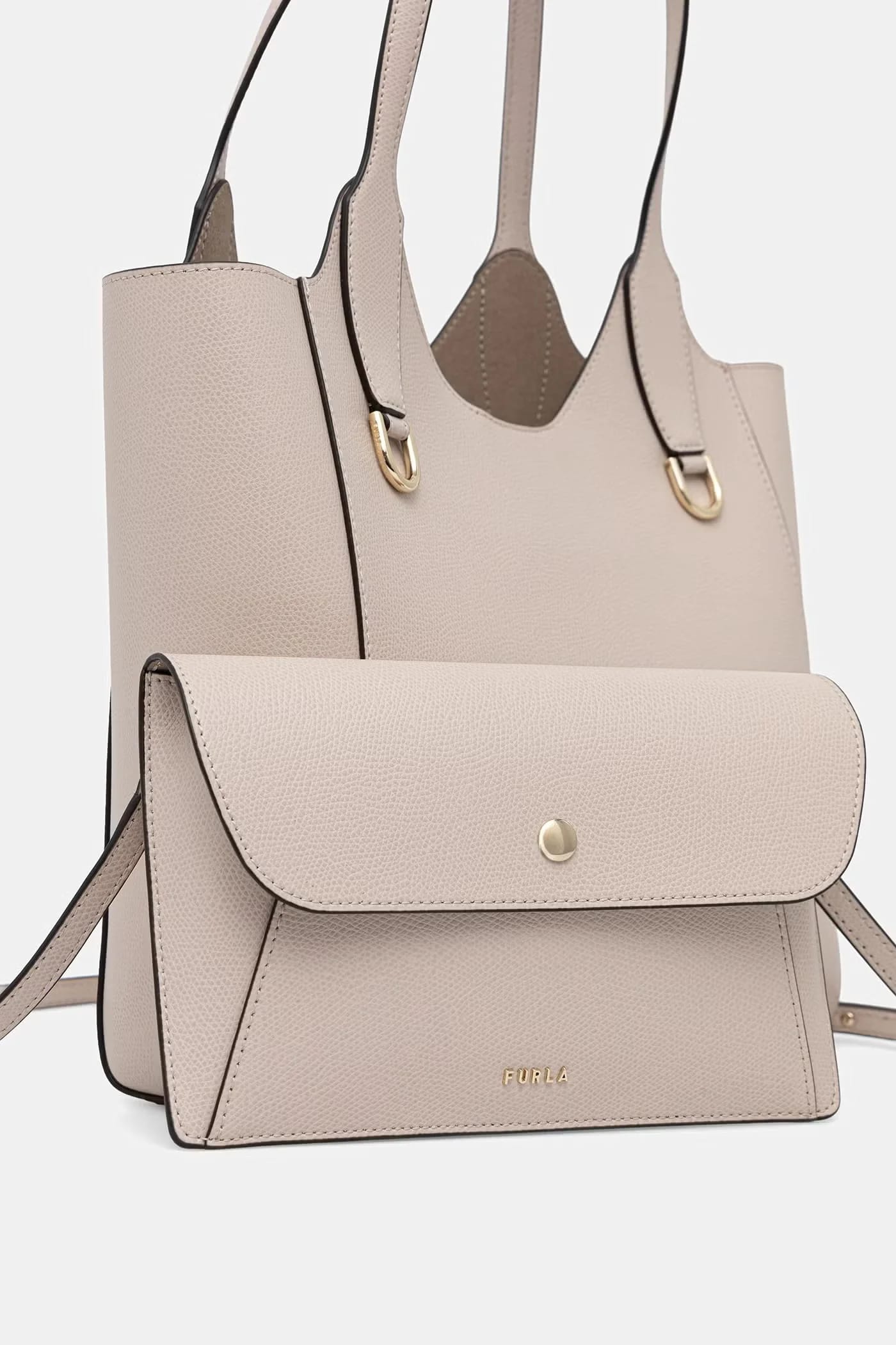 Женская кожаная сумка-мессенджер Lea S Tote - фото 8